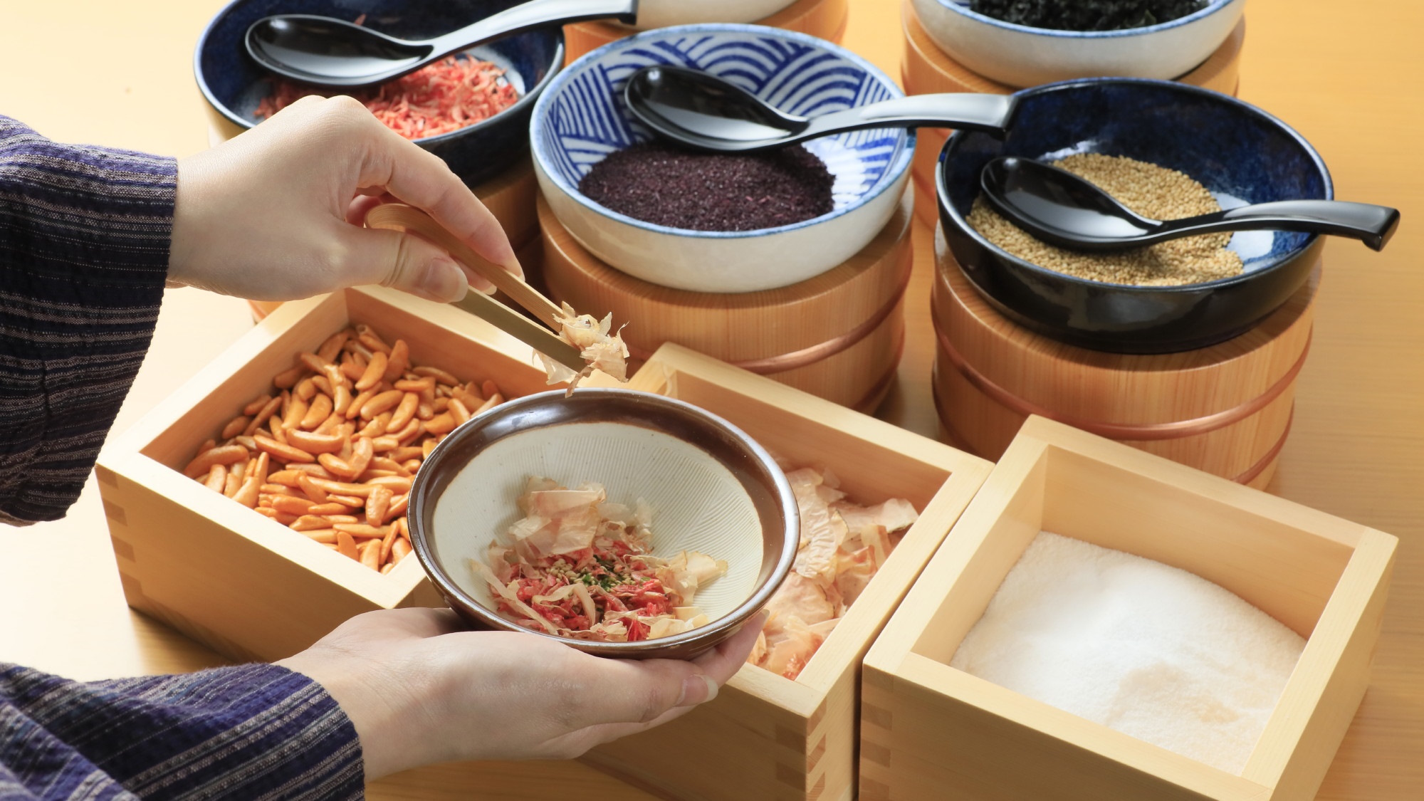 【ふりかけSATAND】お好きな具材を選んでオリジナルふりかけ作り