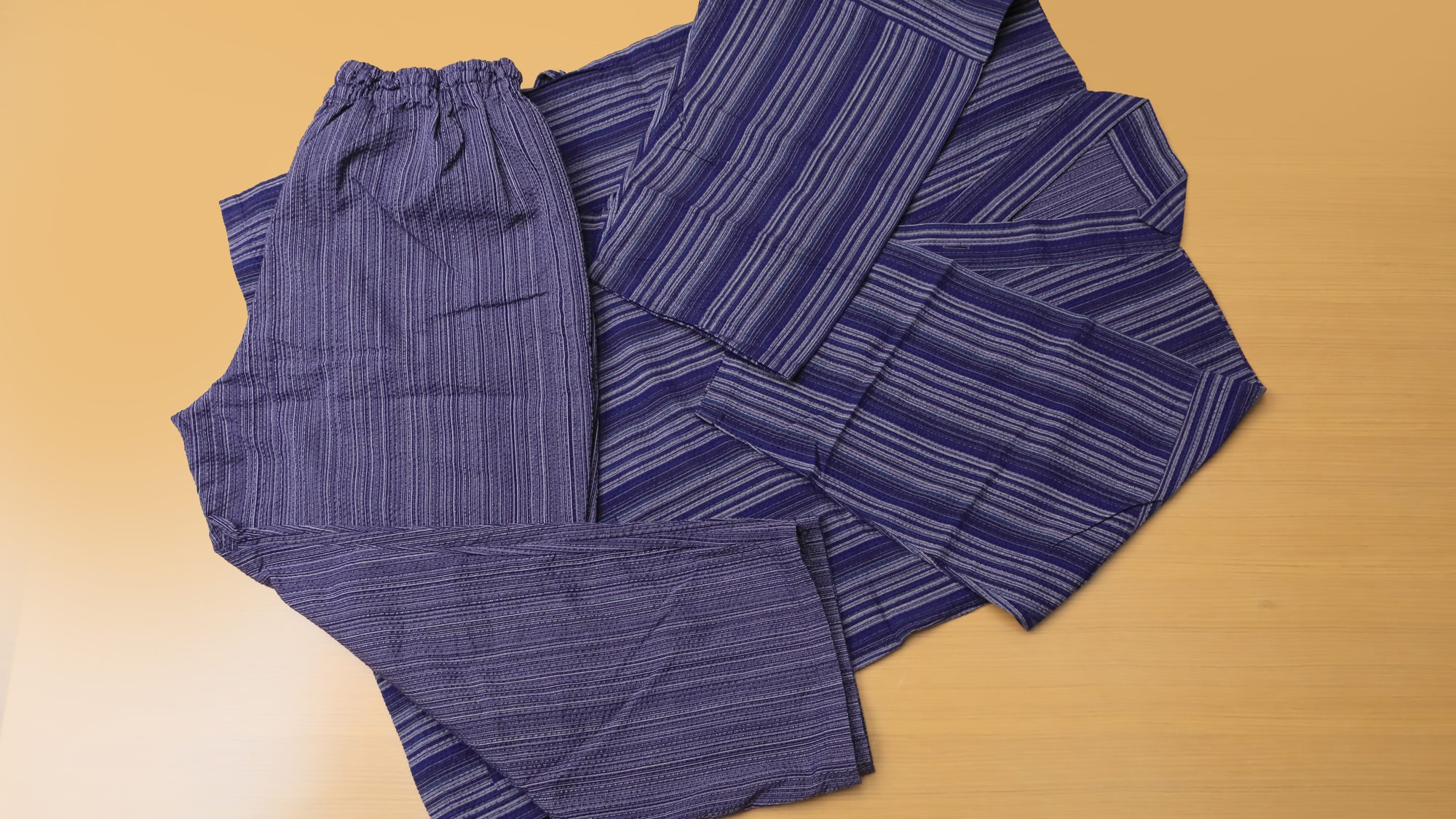 【アメニティ】館内着には作務衣をご用意しております