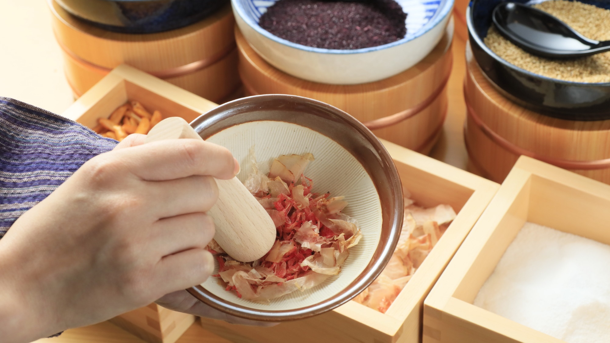 【ふりかけSATAND】お好きな具材を選んでオリジナルふりかけ作り