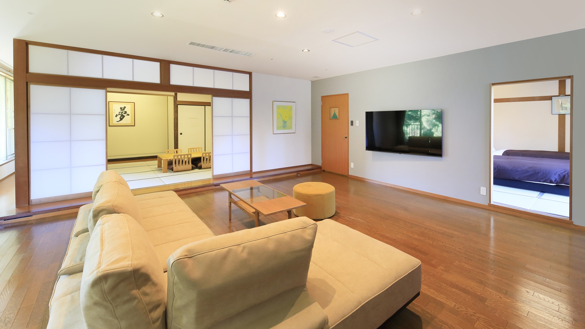 バス付き和洋室｜最大10名様までご宿泊可能な「バス付和洋室」