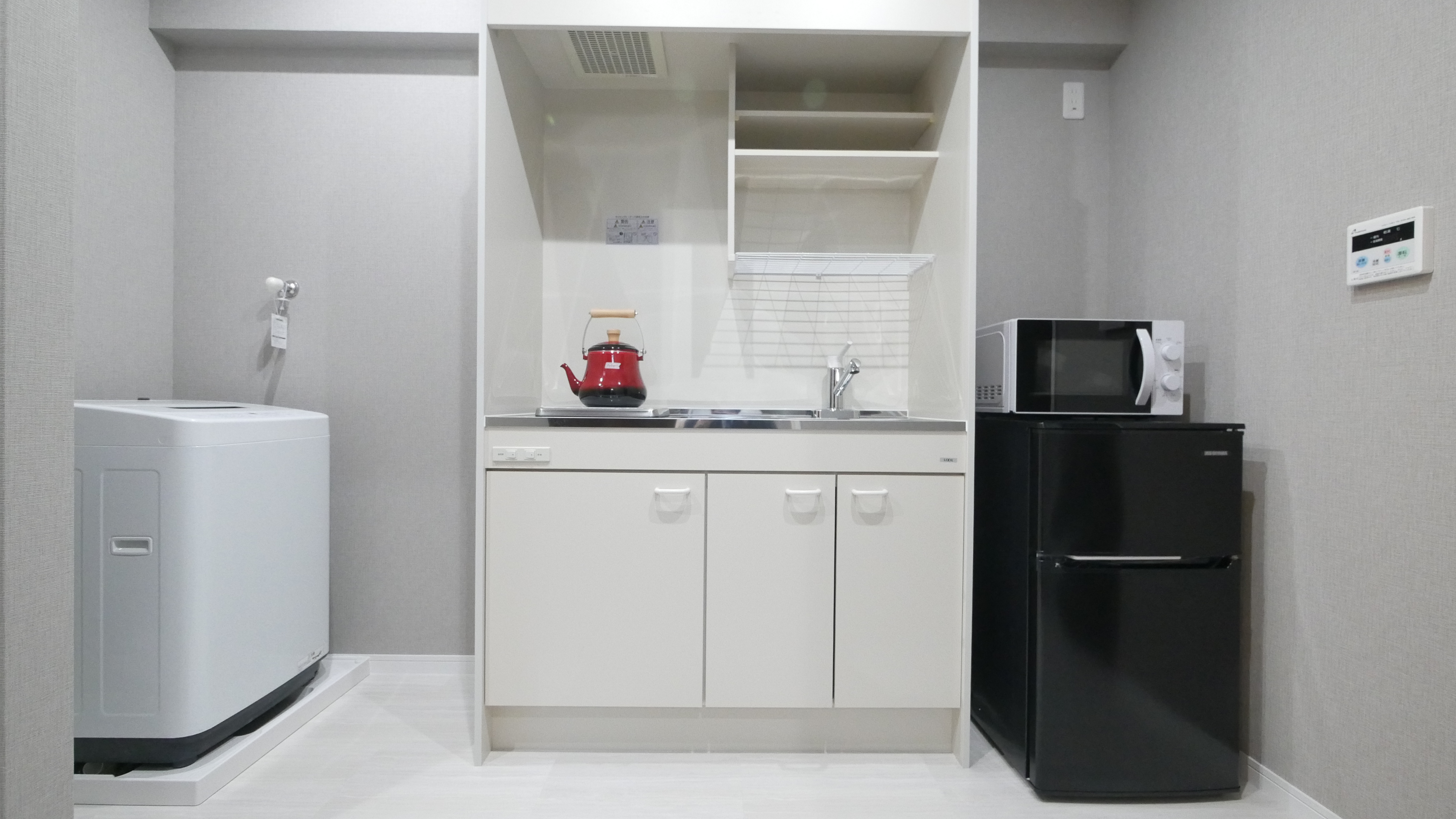 簡易キッチンがあります。