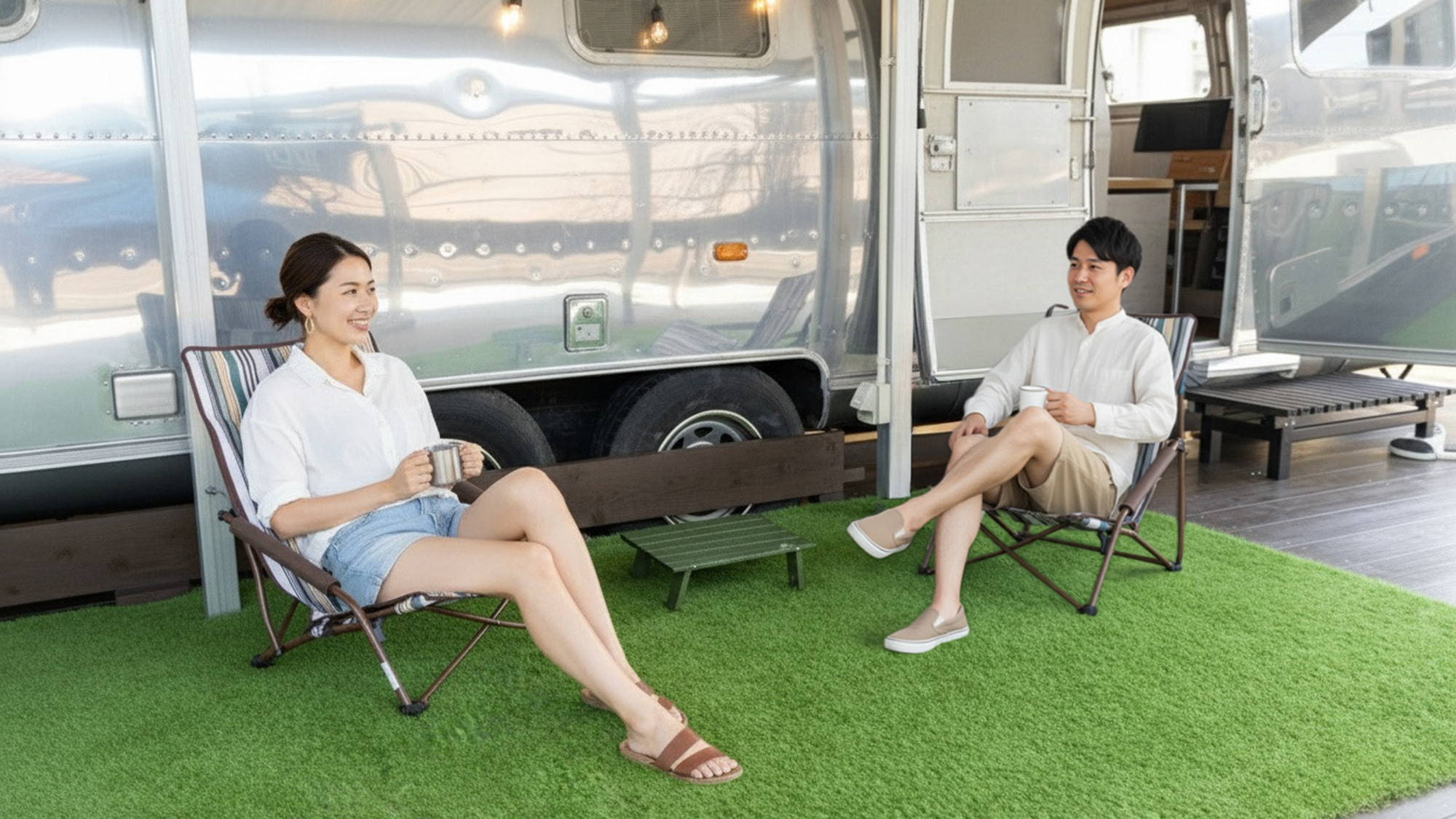 屋外オープンデッキ