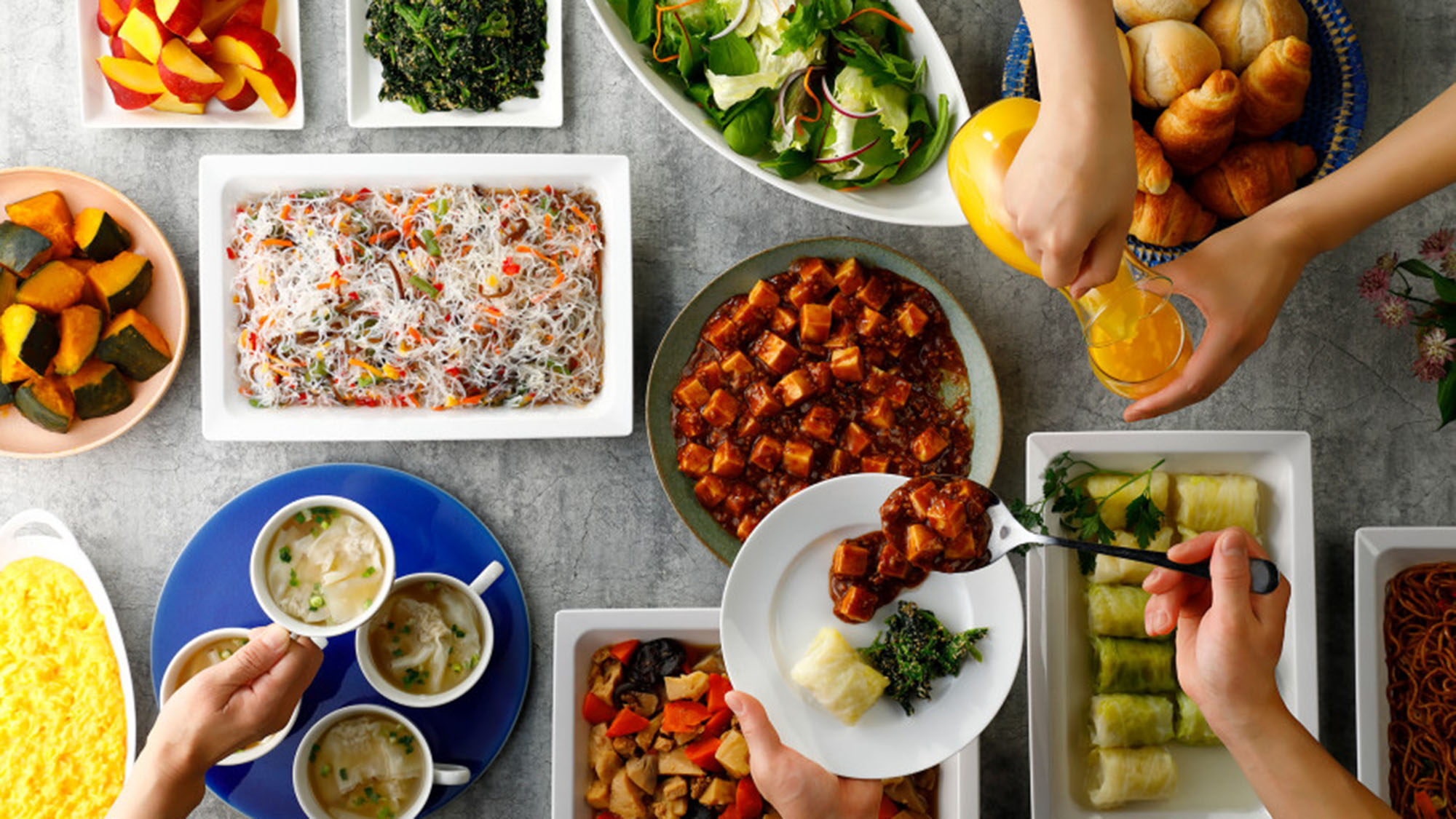 朝食（ビュッフェstyle）