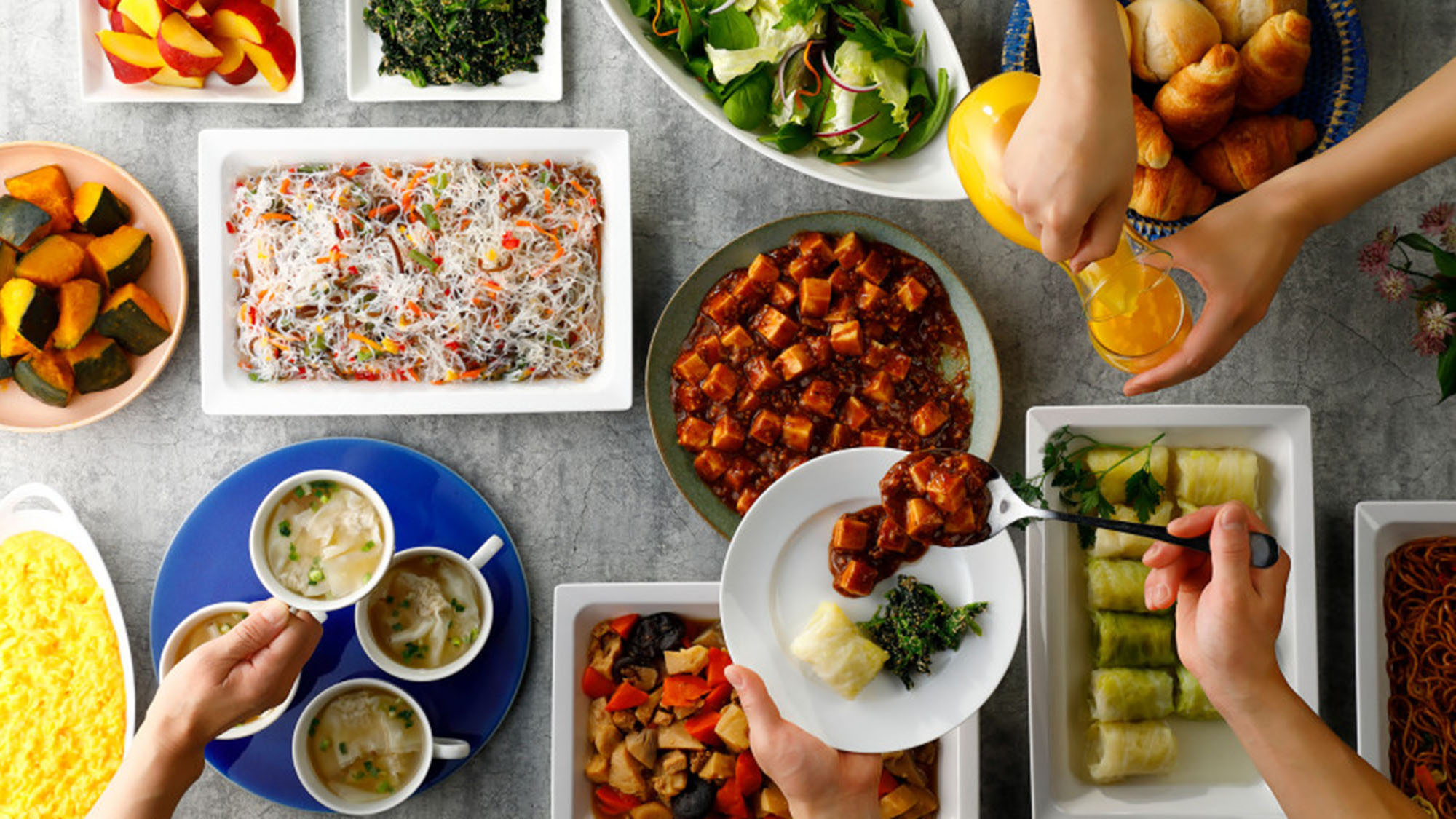 朝食（ビュッフェstyle）