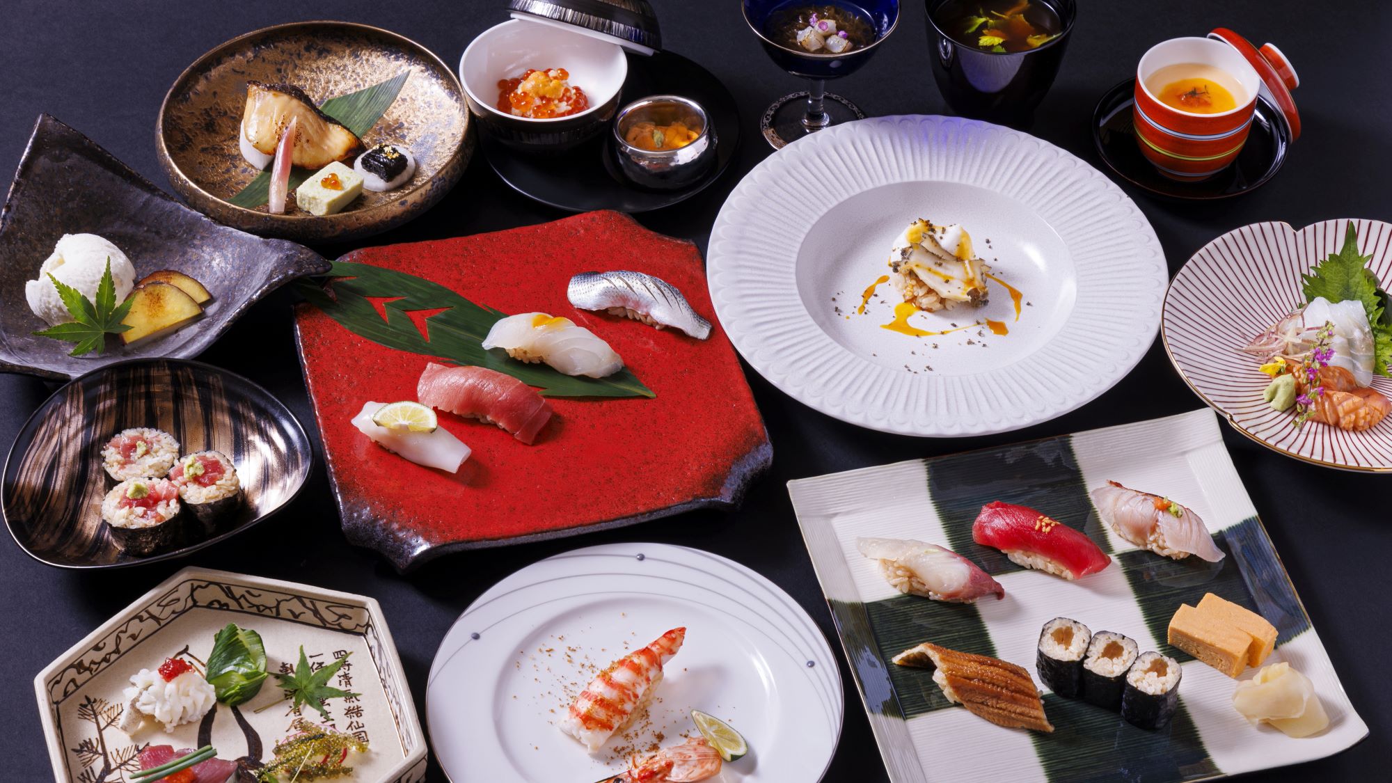 【リゾート内レストラン/鮨 蒼風】コース料理「蒼-SOU-」