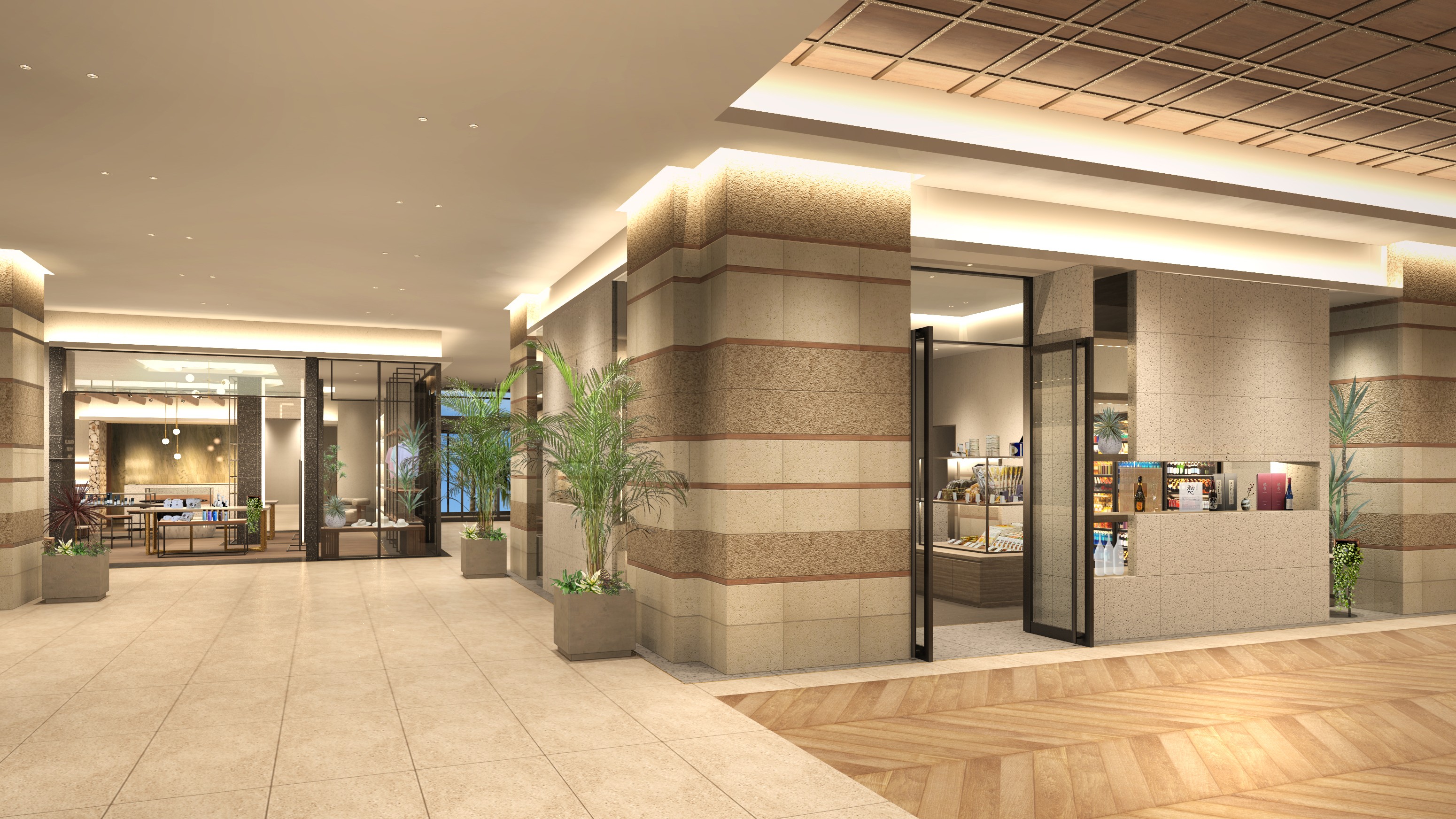 【ブティック＆ショップ】※画像は計画中となり実際とは異なる場合がございます