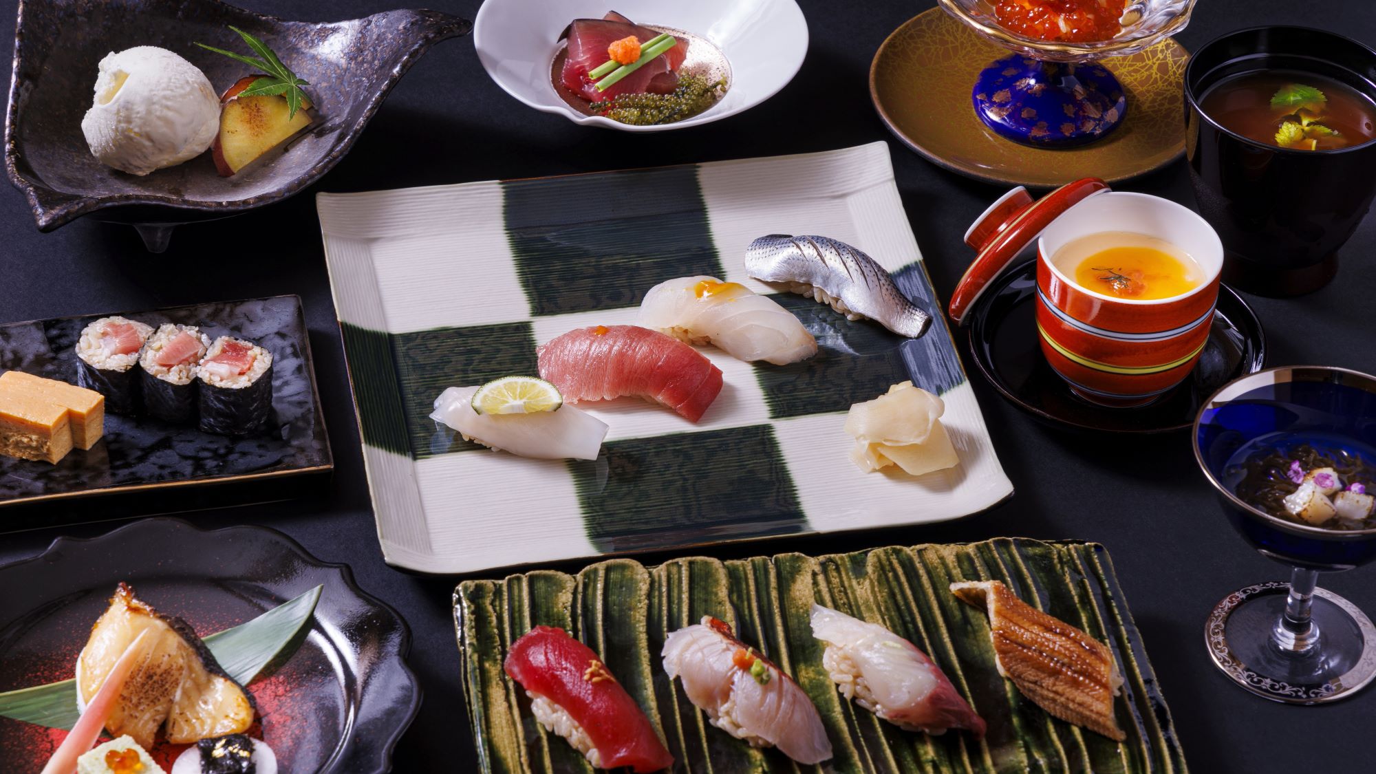 【リゾート内レストラン/鮨 蒼風】コース料理「華-HANA-」