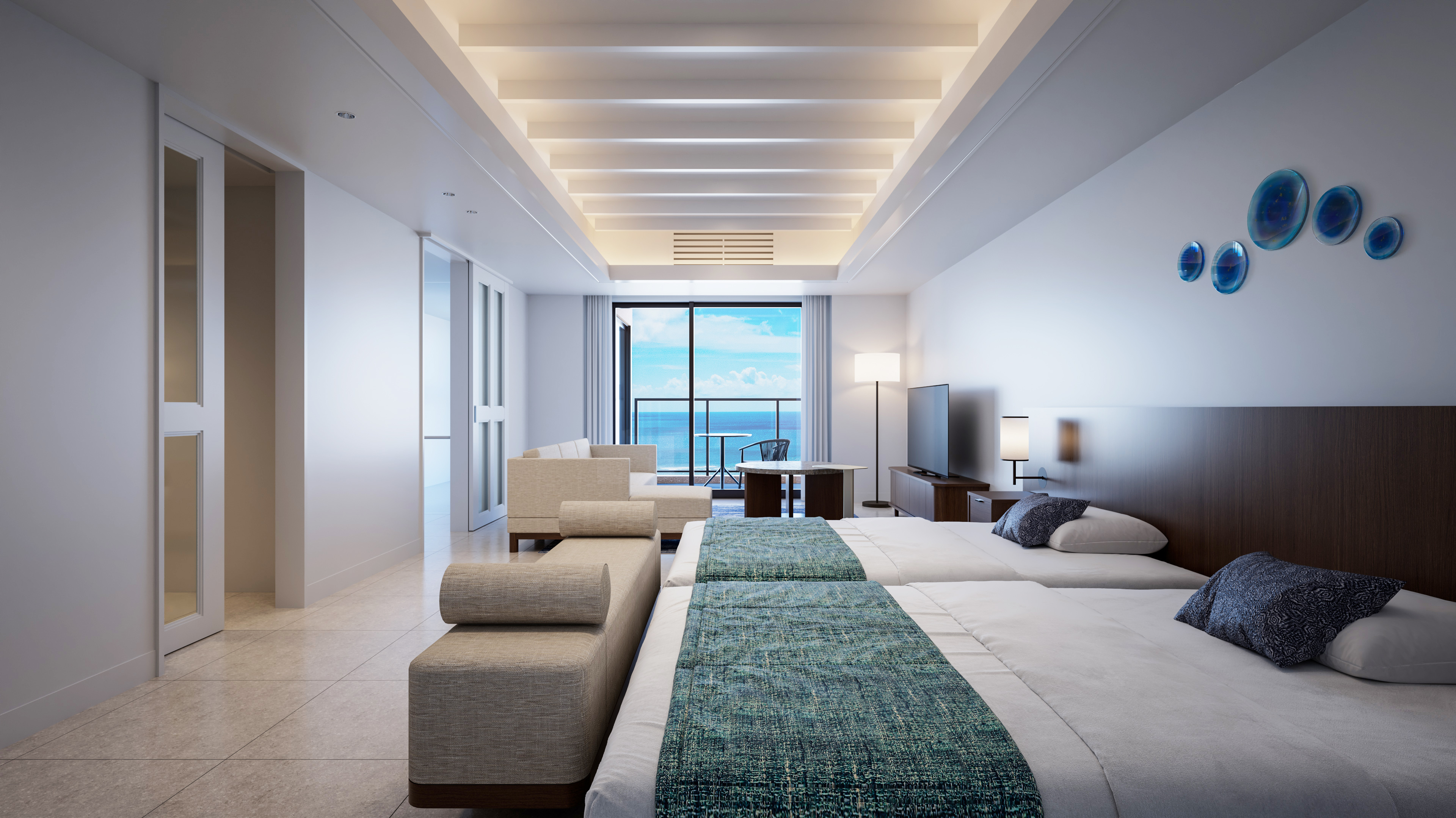 【エグゼクティブオーシャンルーム】客室一例※画像は計画中となり実際とは異なる場合がございます