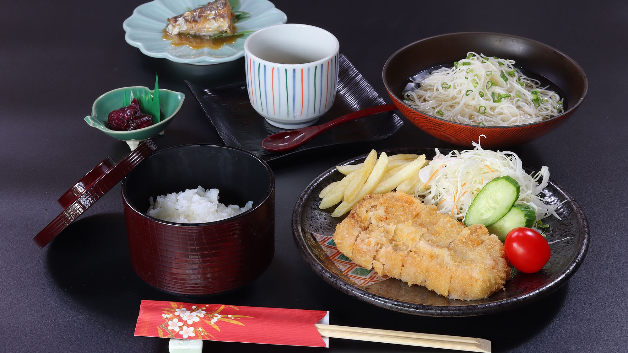 【別館◆ビジネス定食２食付】夕食はおまかせ日替わり定食♪ゆったり過ごせる２食付プラン