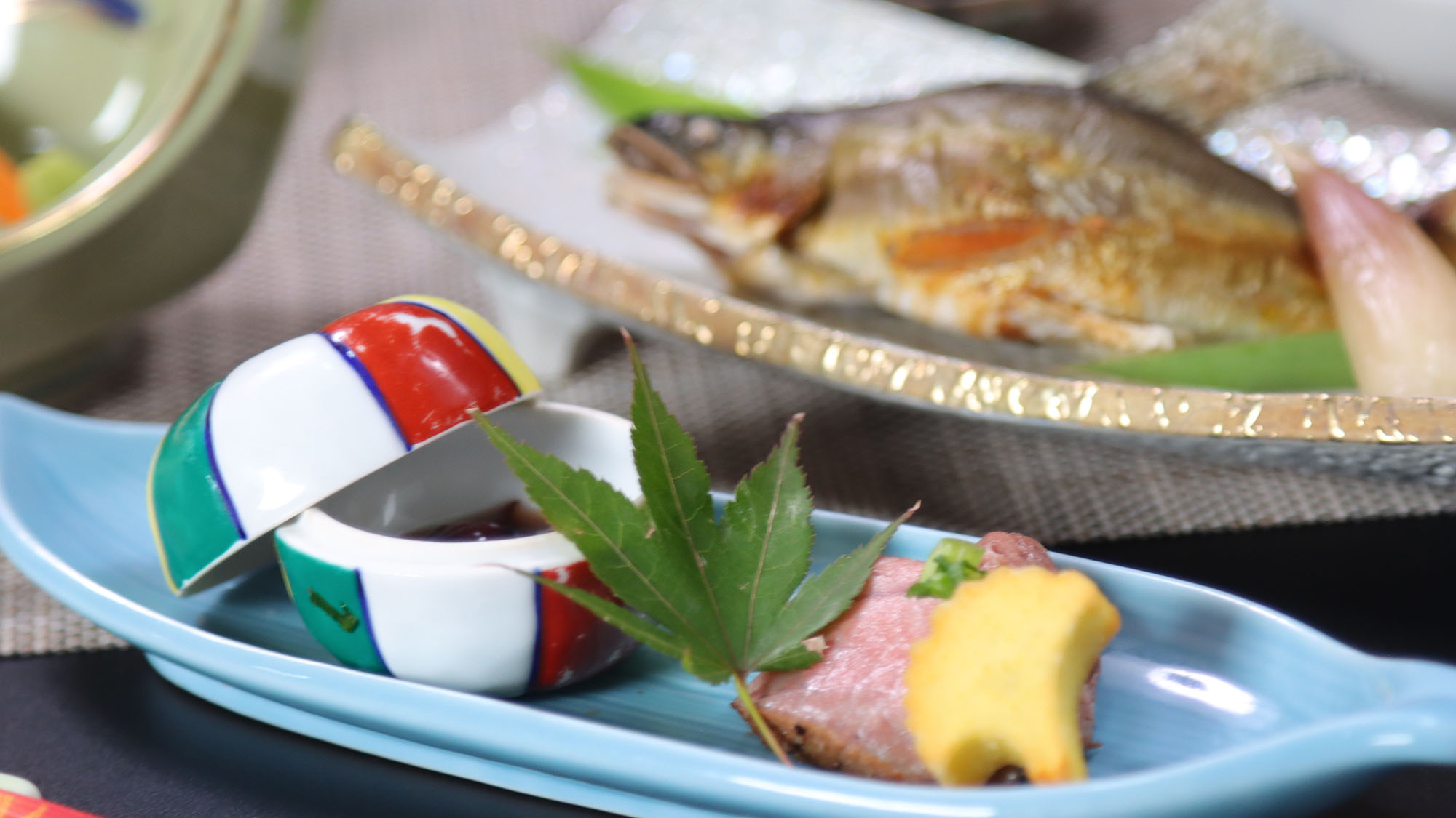 -夕食-　品数少なめリーズナブル会席