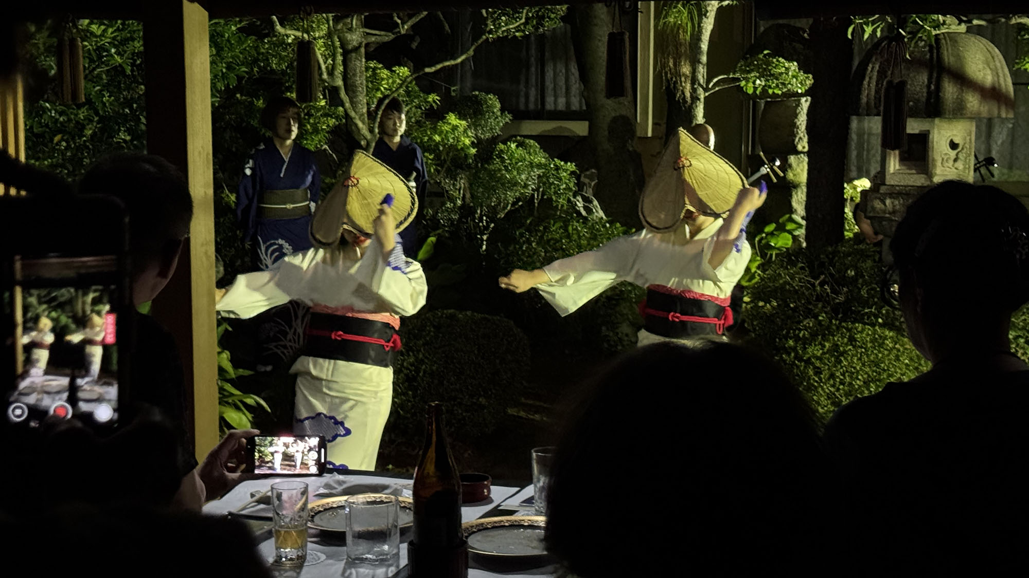 -お座敷おわら-　庭