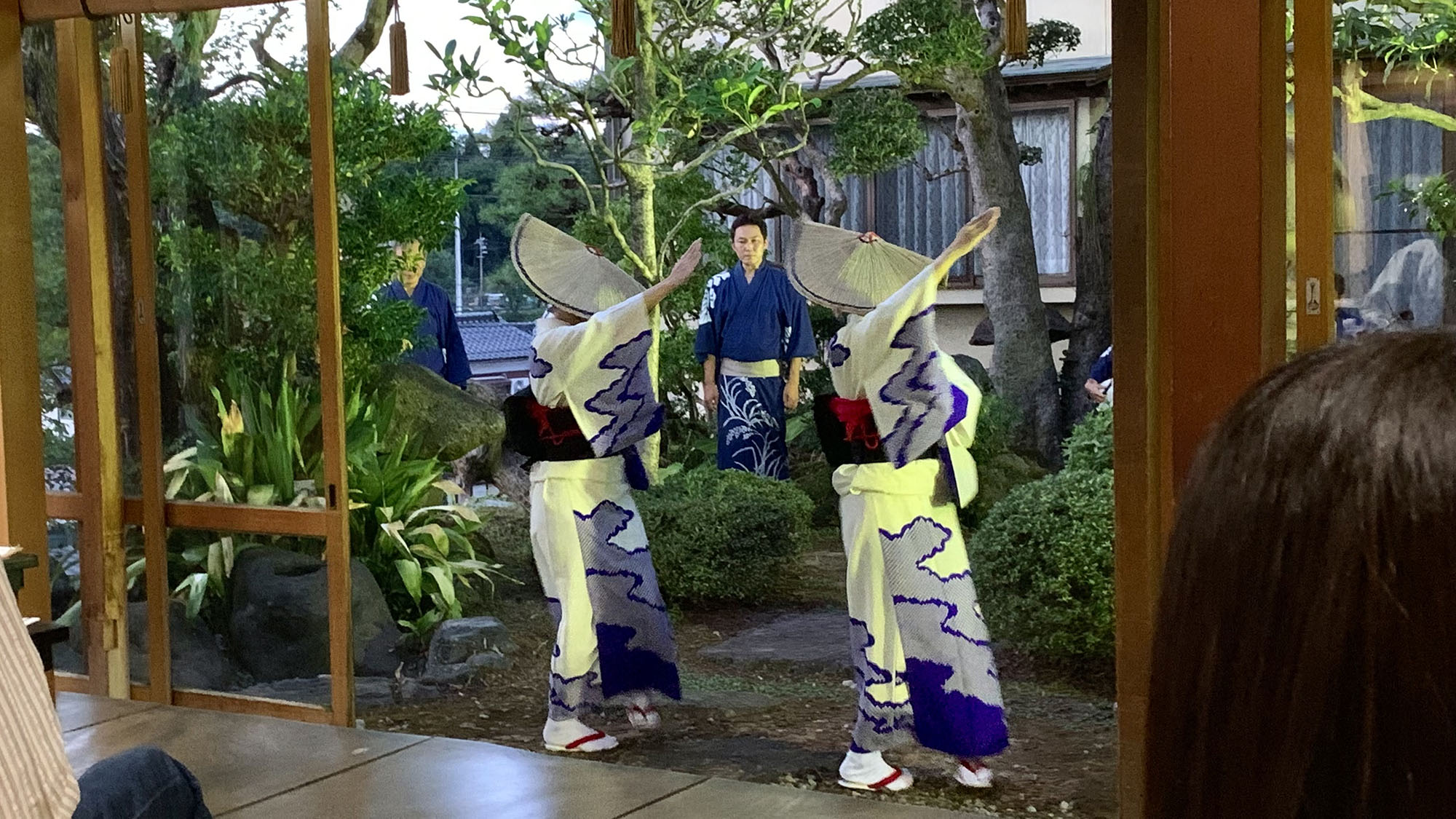 -お座敷おわら-　庭