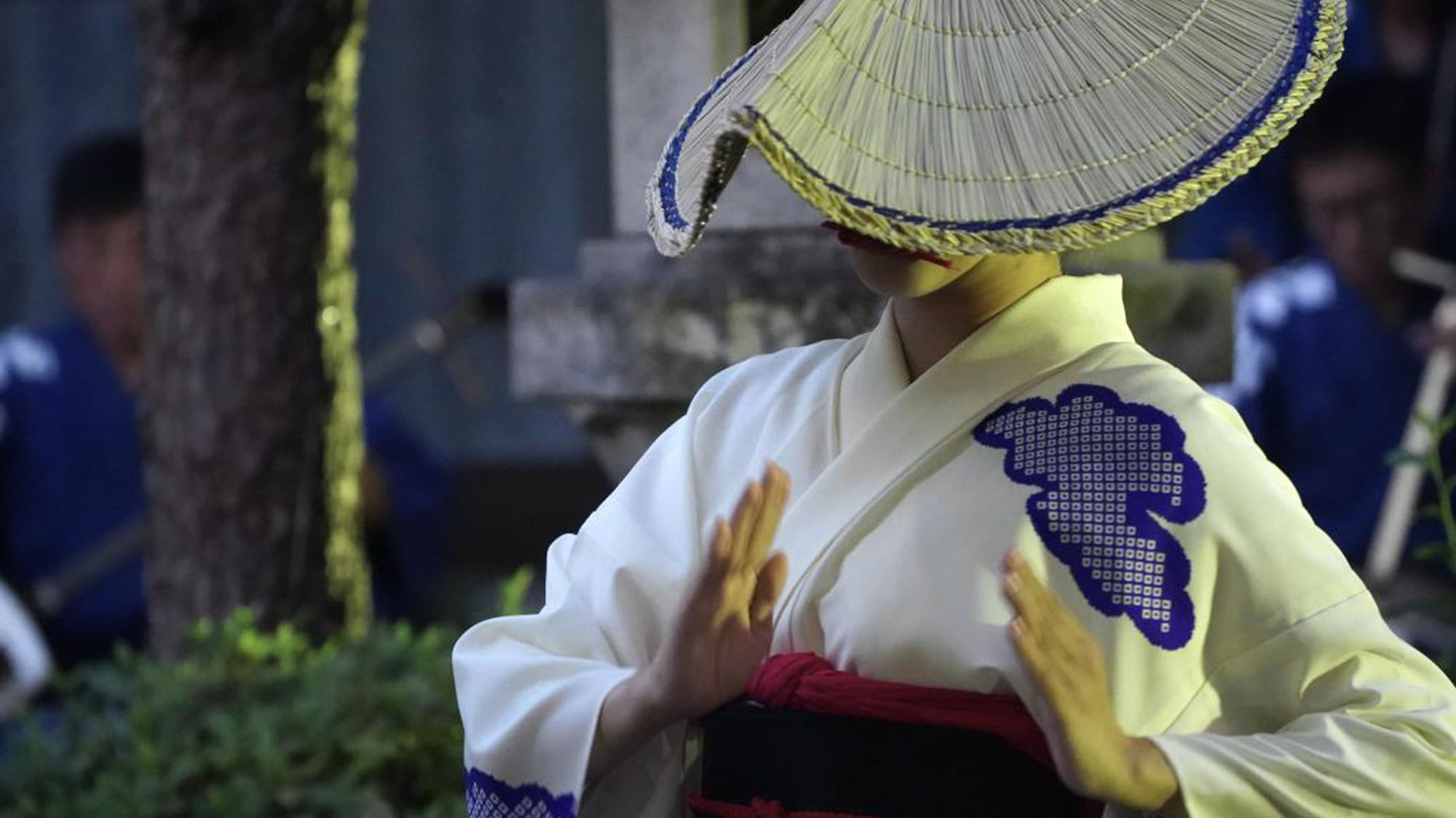 -お座敷おわら-　庭