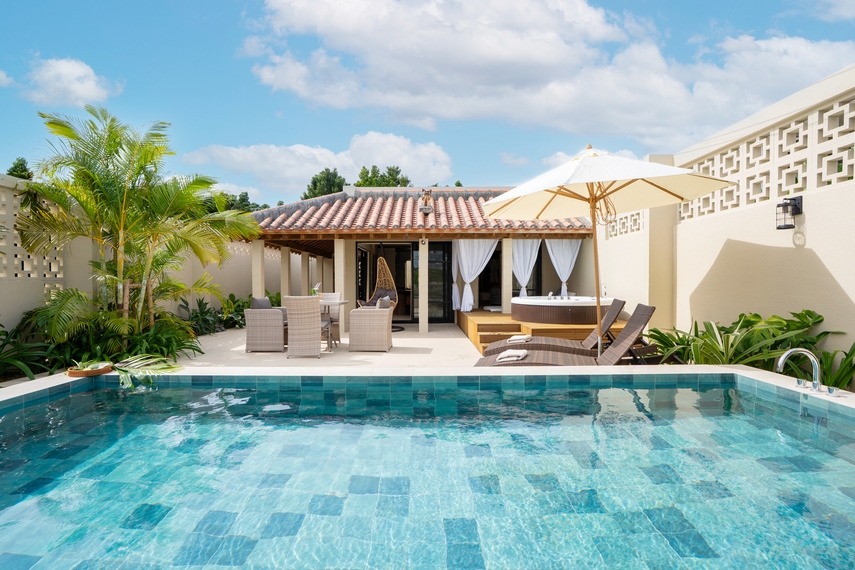 【楽天スーパーSALE】備瀬フクギ並木に佇むプライベートヴィラで愉しむリゾートステイ