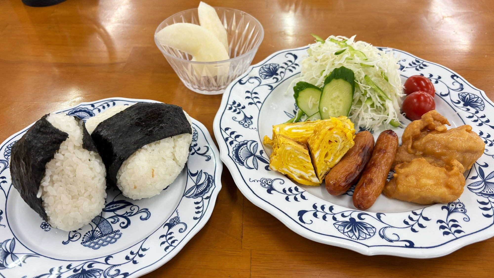 【朝食付き】おにぎり付き和食セットのご提供♪気軽に楽しむ富士絶景