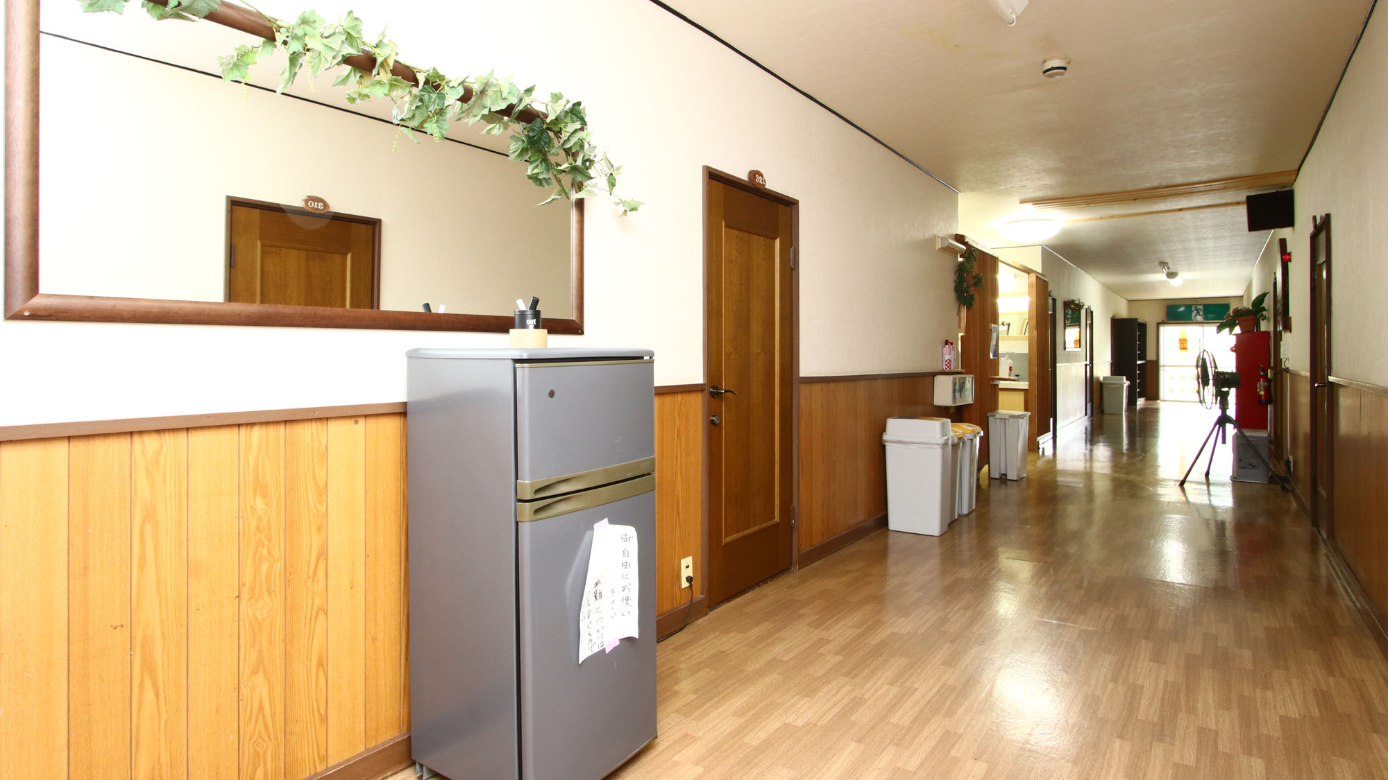 廊下&diams;冷蔵庫、電子レンジ、給湯ポットあり*
