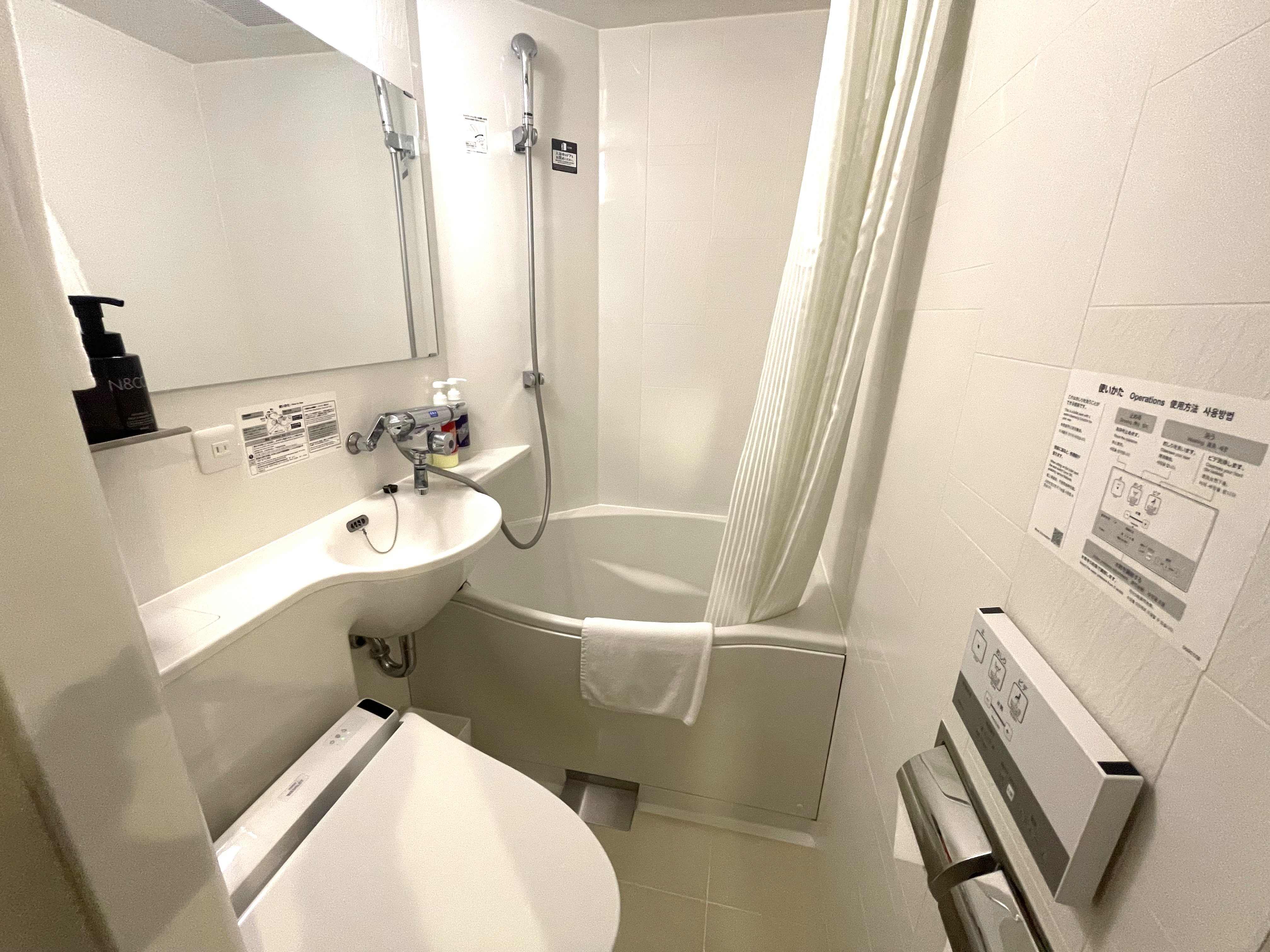 機能的なユニットバス