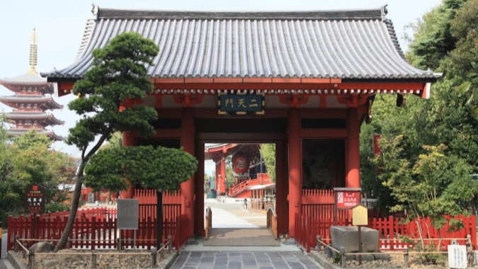 浅草寺　二天門