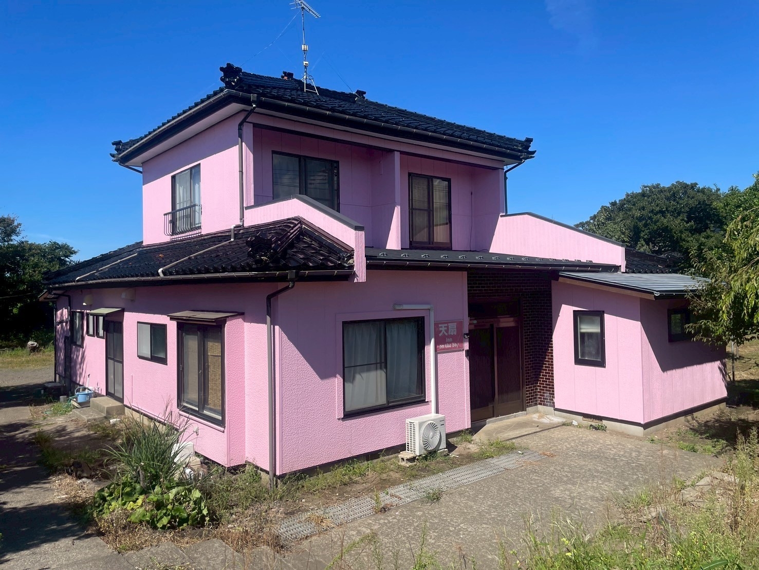 ロングプラン４泊以上　天扇（てんせん）Inn on the bay 鳥海山の麓に建つ桜色の戸建@　
