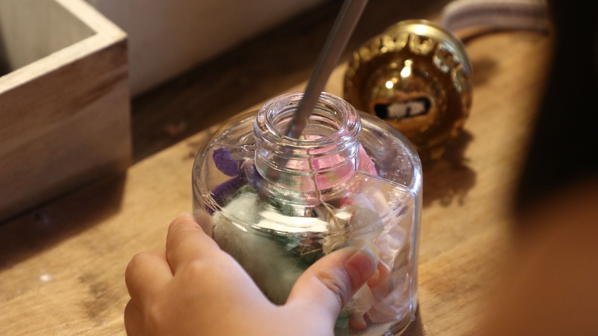 【手仕事体験・素泊まり】オイルランプ作り×宿泊プラン