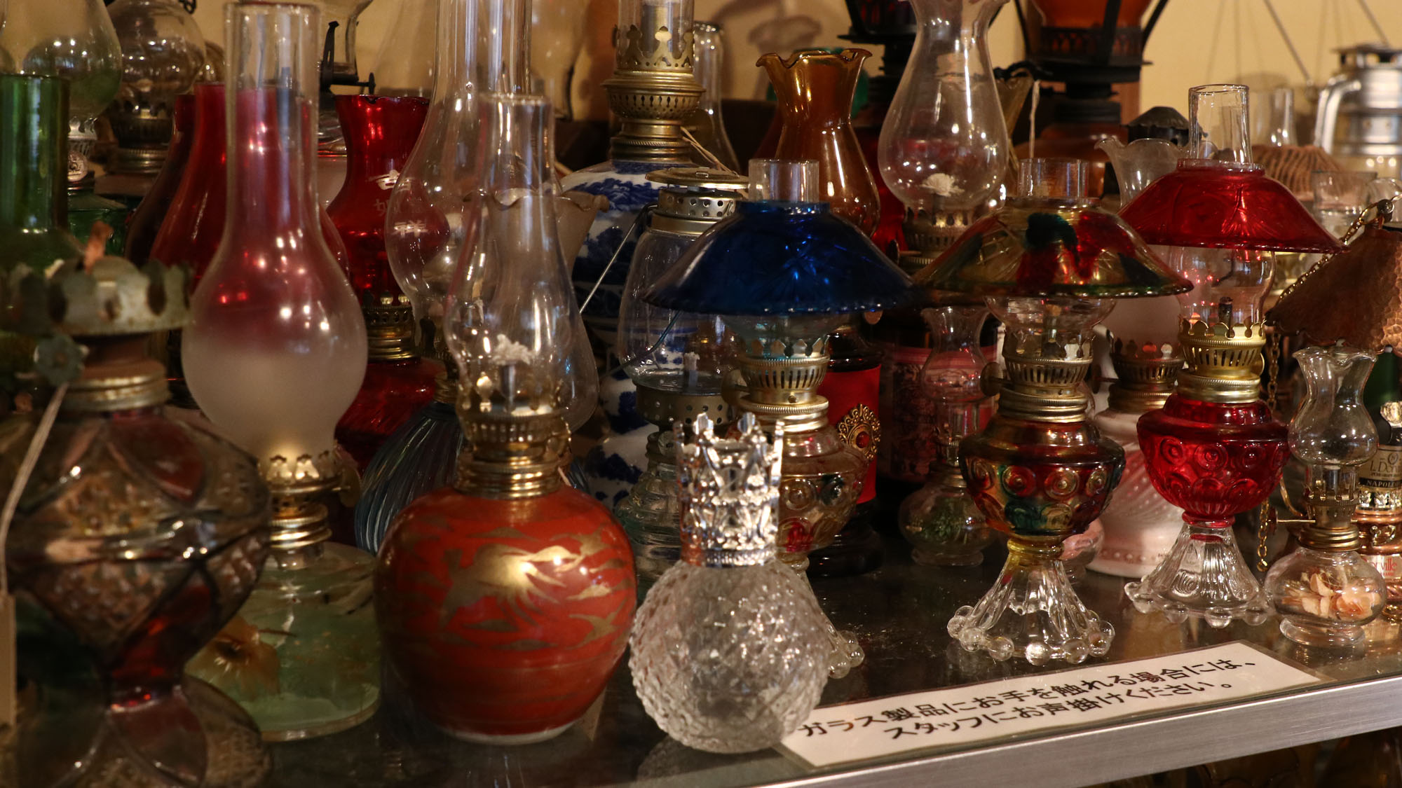 【オイルランプ作り体験】オーナー奥さんによるランプ作り体験が出来ます。*