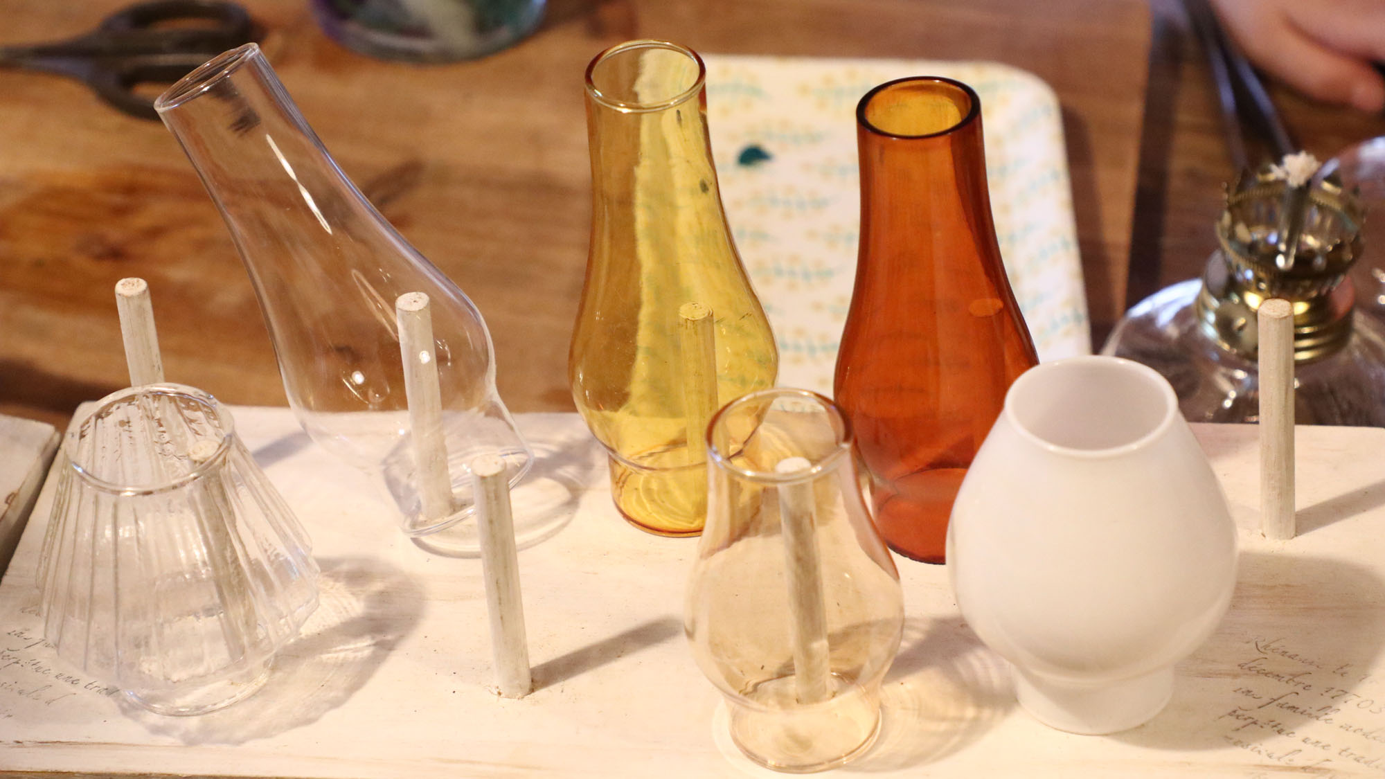 【オイルランプ作り体験】オーナー奥さんによるランプ作り体験が出来ます。*