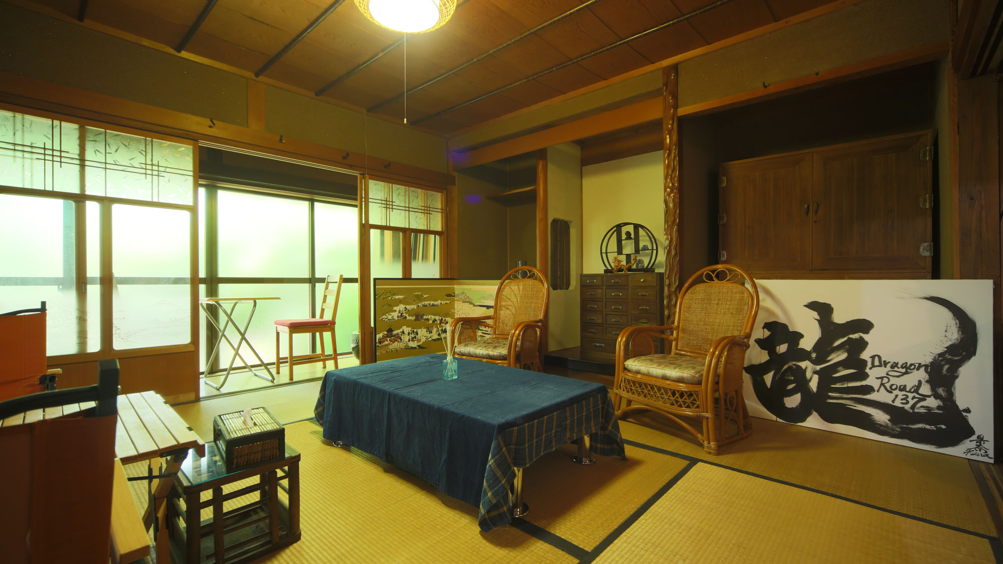 【大広間】落ち着いた空間です*