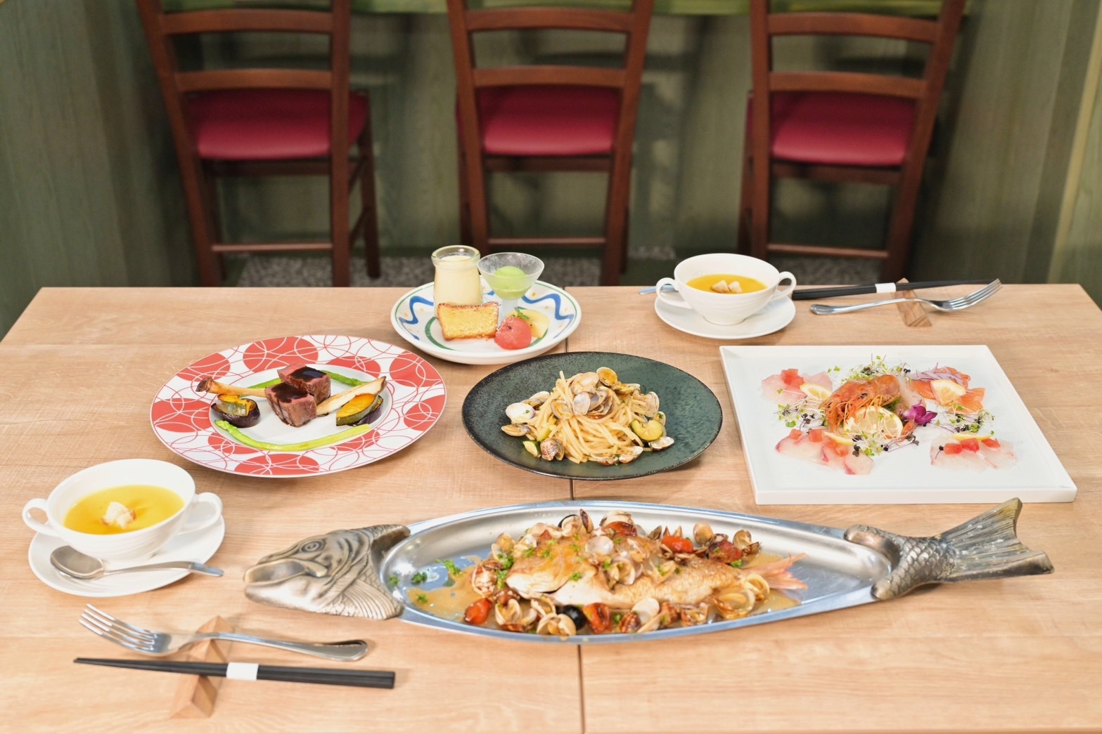 【夕食付き】長崎をとことん味わう長崎和牛と長崎のお魚を使った贅沢コース！！