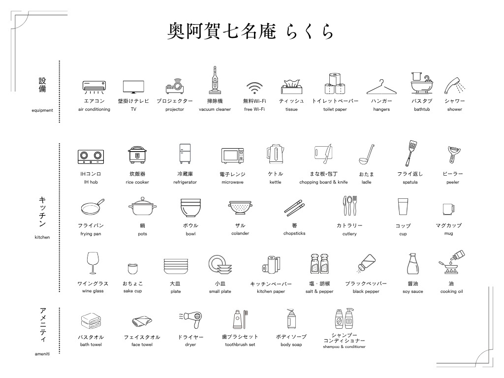 アメニティ