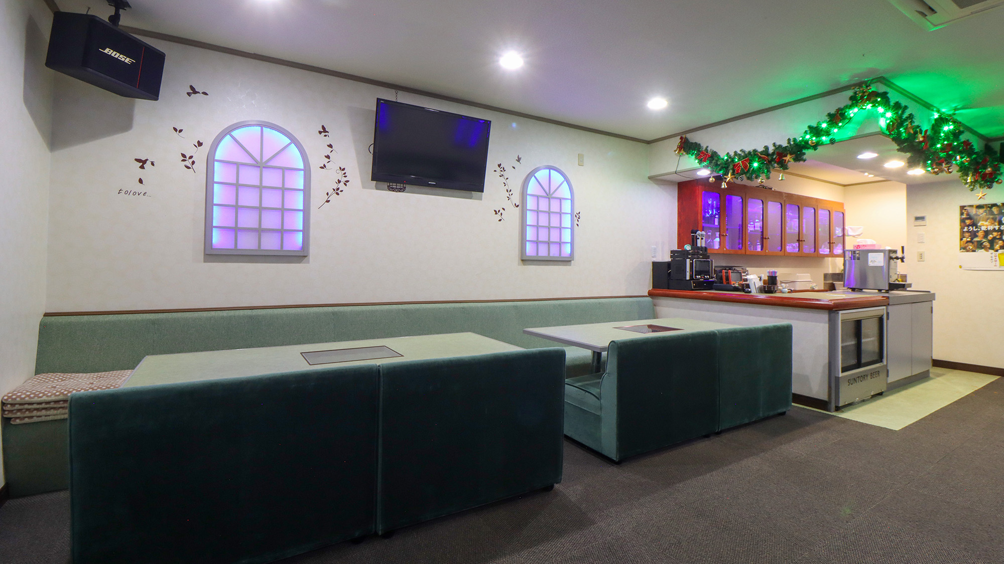 #海遊亭　明るく開放的な空間で、旅の仲間と最高の思い出を。