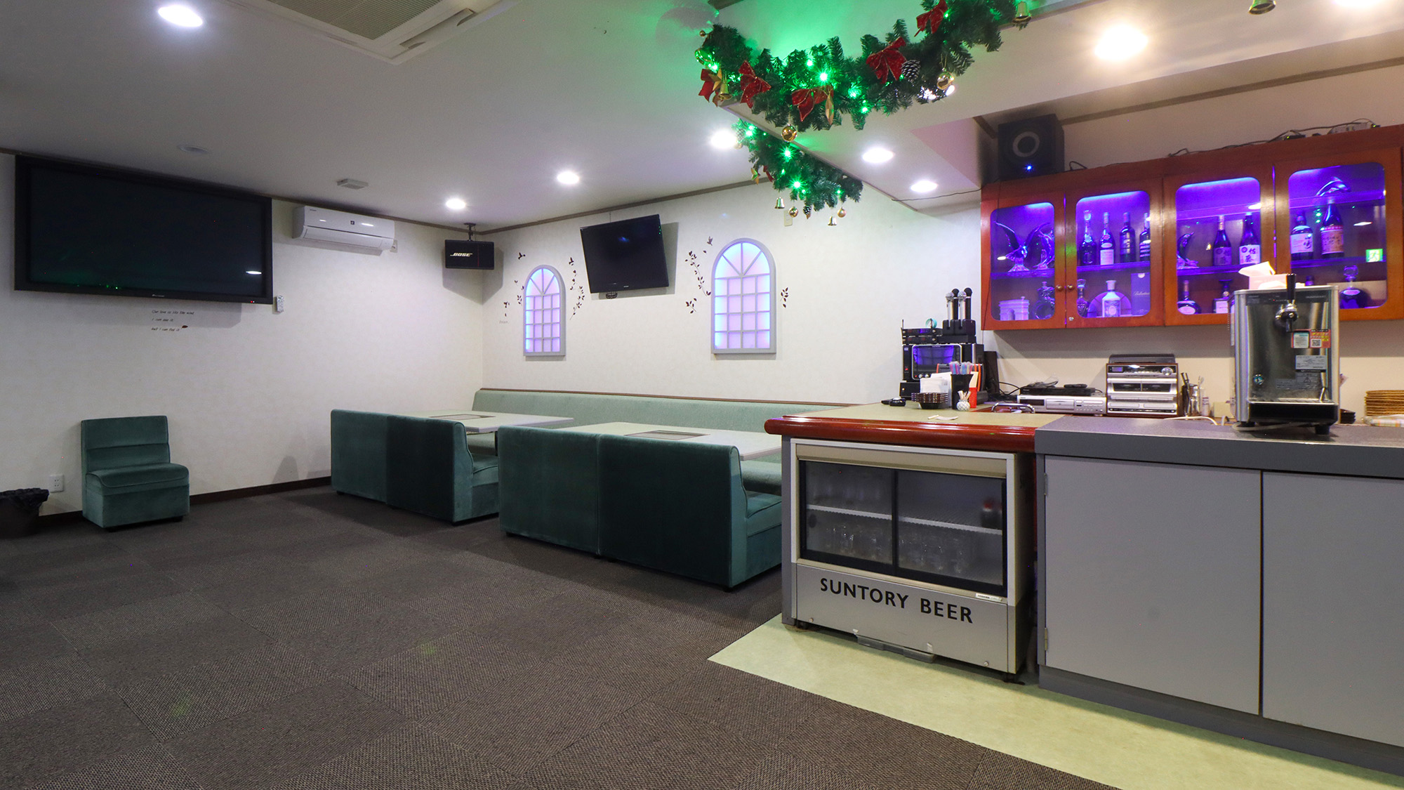 #海遊亭　 旅の疲れを癒した後は、当館のカラオケルームで気分転換！