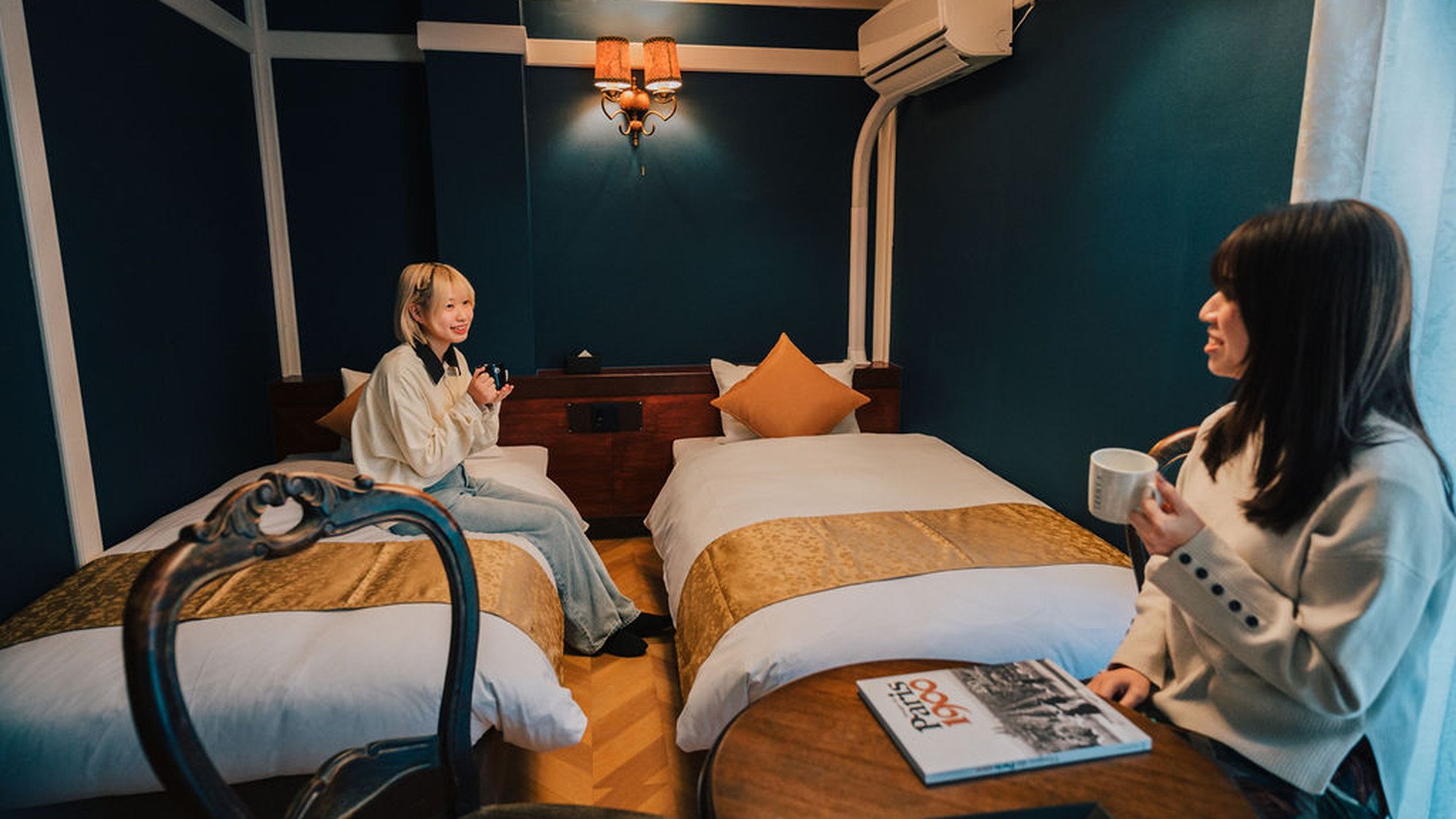 【ツインルーム】Vienna Blue（ウィーン・ブルー）