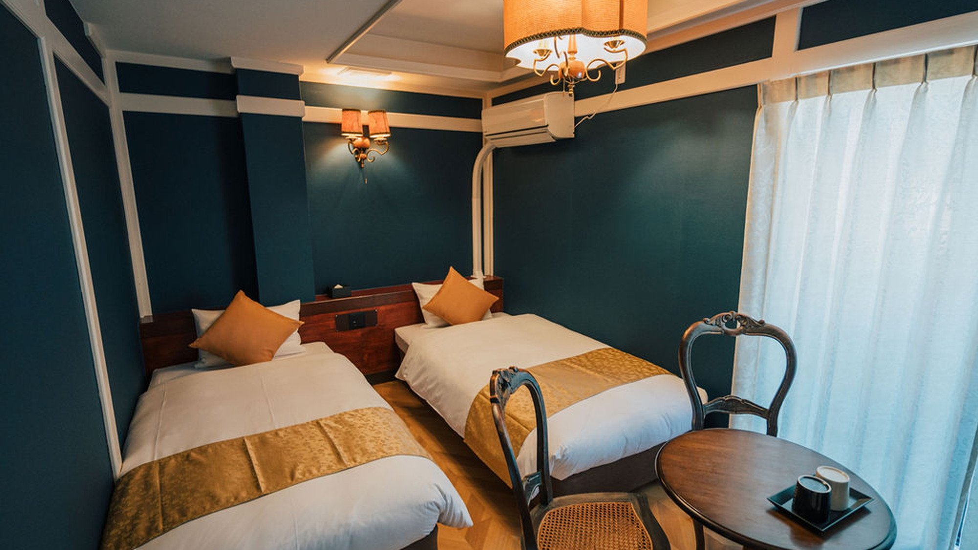 【ツインルーム】Vienna Blue（ウィーン・ブルー）