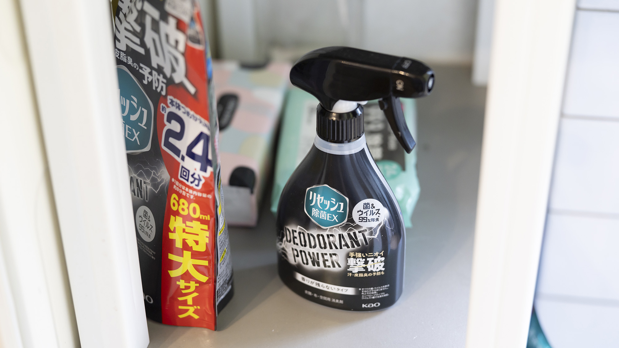 ・【キッチン】BBQ後の衣服の匂いが気になる方もご安心ください