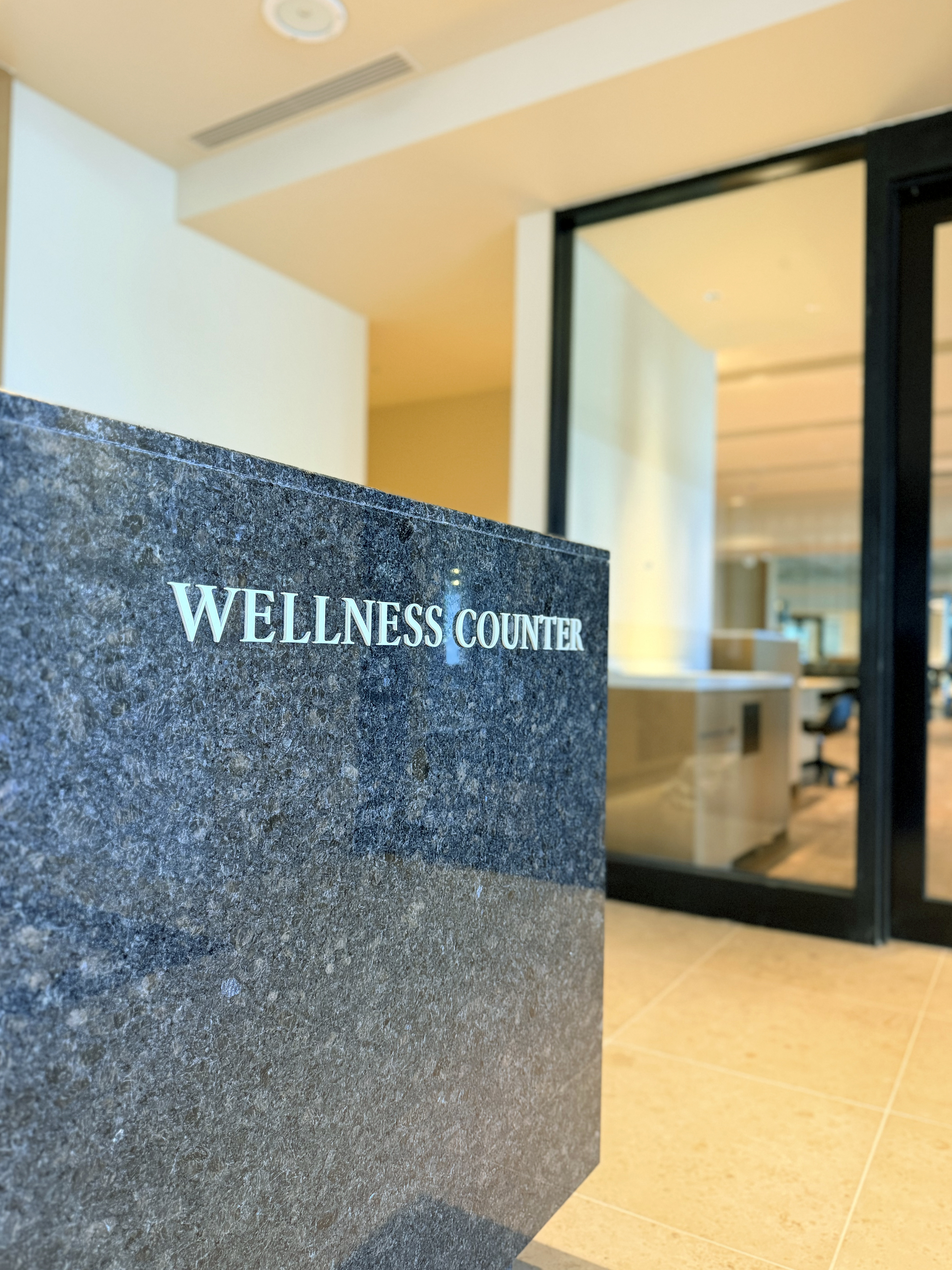 ウェルネスセンター受付