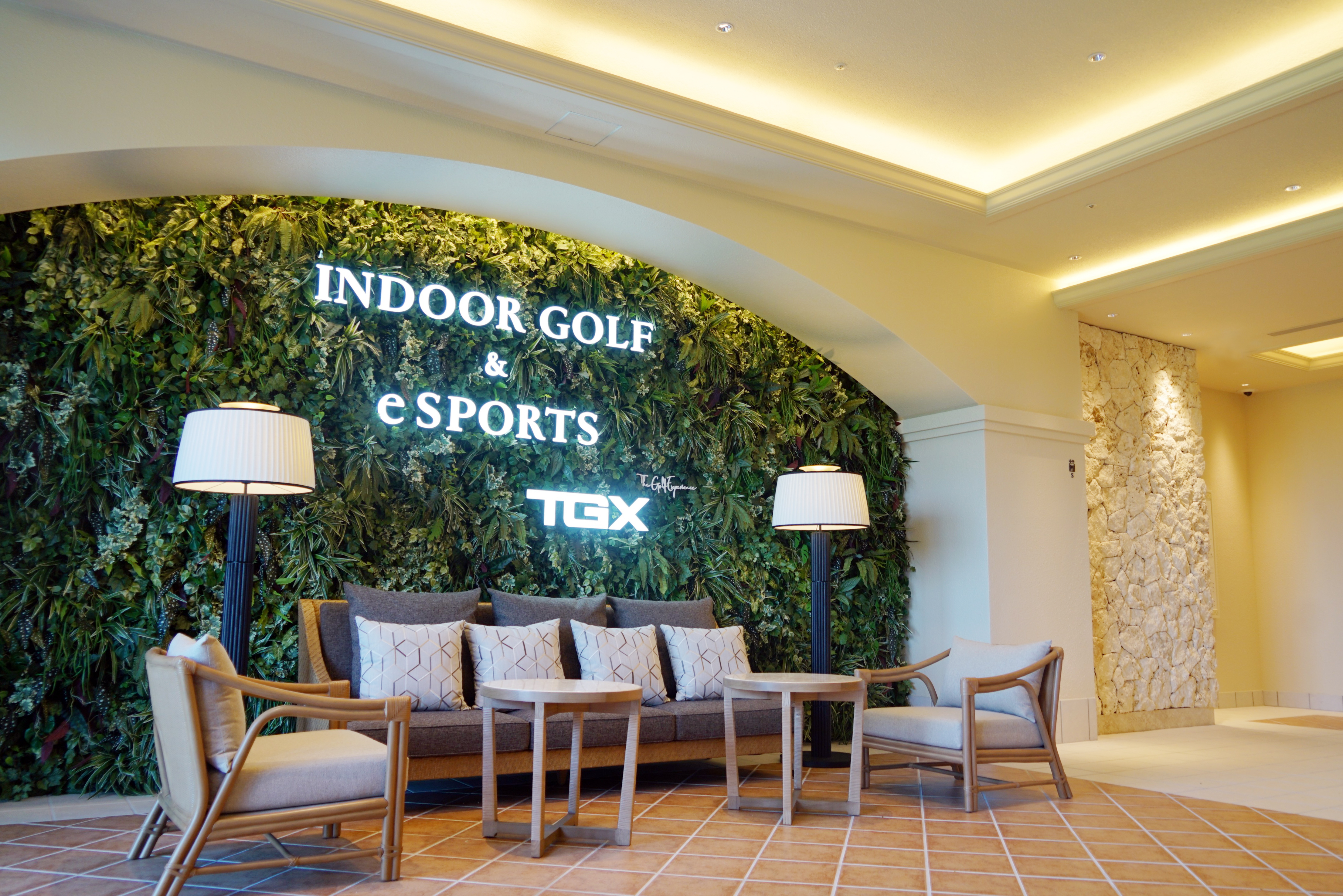 シミュレーションゴルフ　ロビー