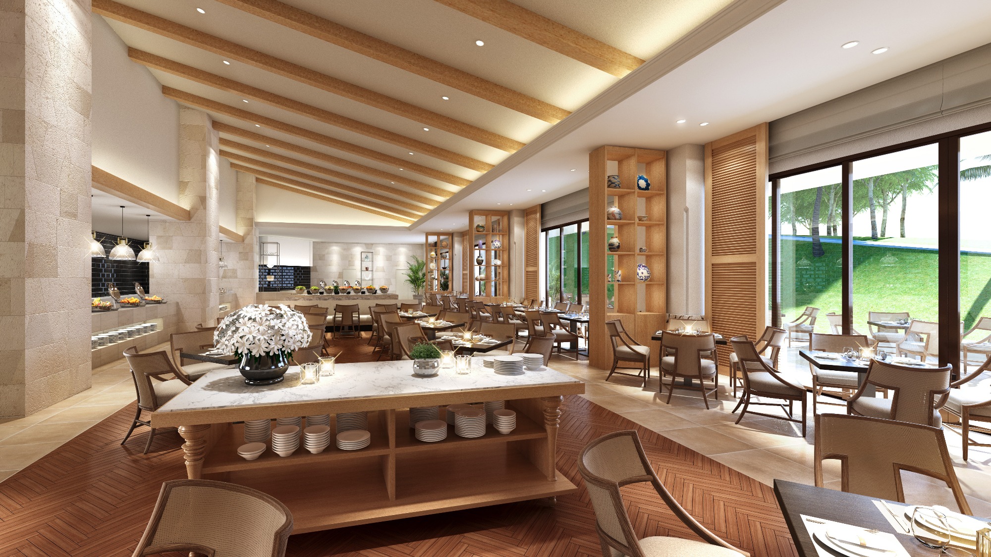 メインダイニング『南国』