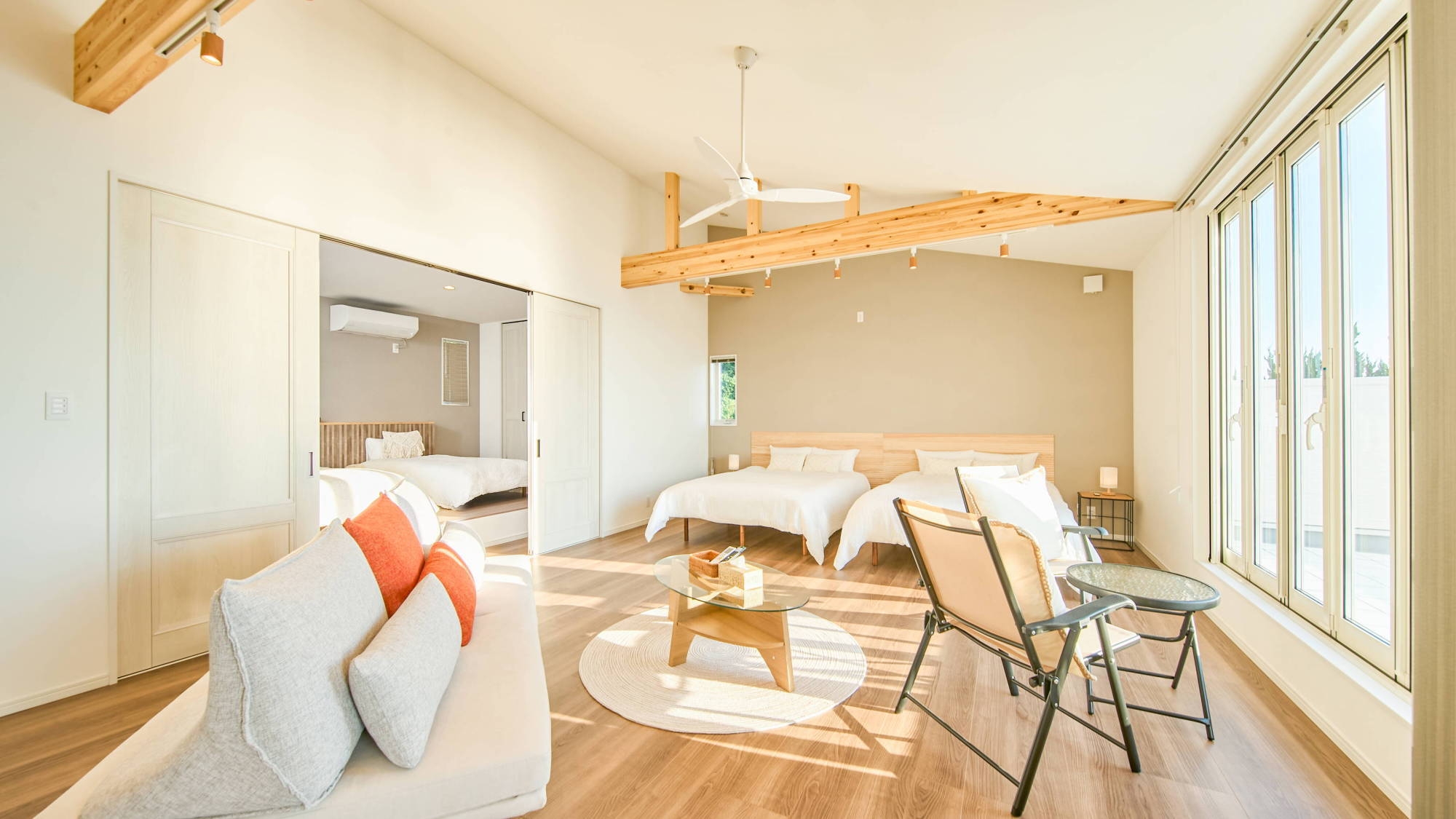 ＜BBQ可＞オーシャンフロントで淡路島の海風を感じる白亜の休日【151平米・最大8名様】