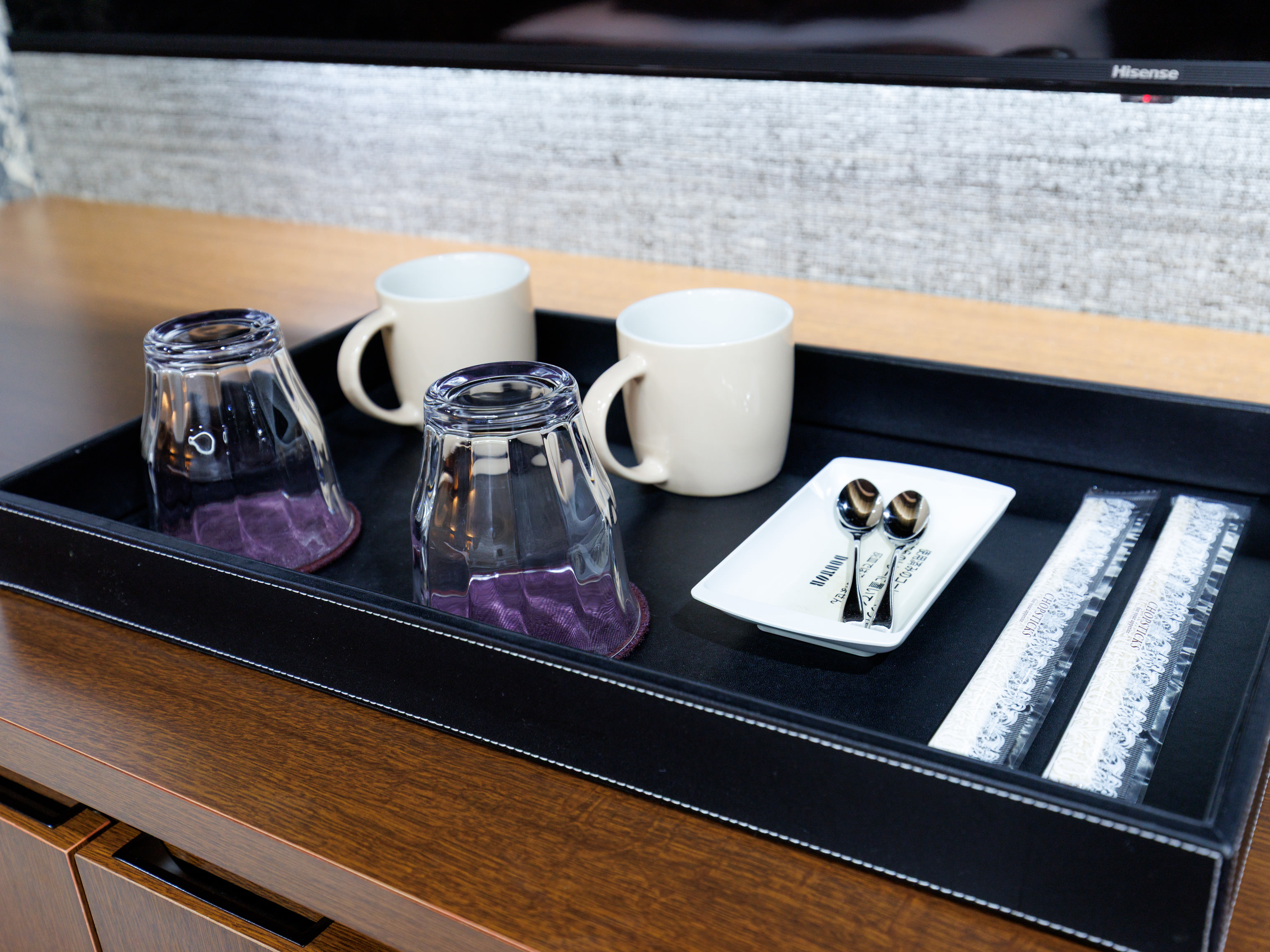 【禁煙】ラグジュアリーダブル(カラオケ・ソファー・電気暖炉付)