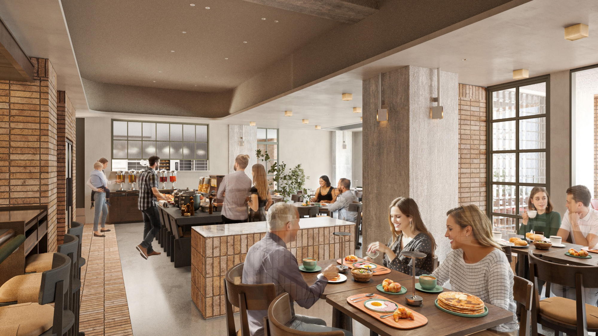 オールデイダイニング「EZARO」朝食イメージ