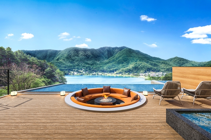 【新規オープン記念！20％割引】【お食事なし】湖を臨むお風呂とプライベートサウナで整う素泊まりプラン