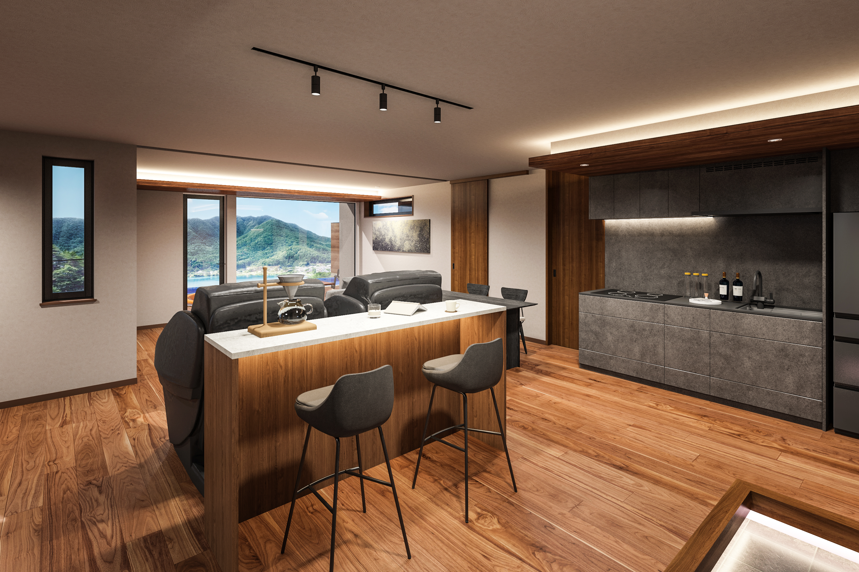 スイートヴィラ　リビング