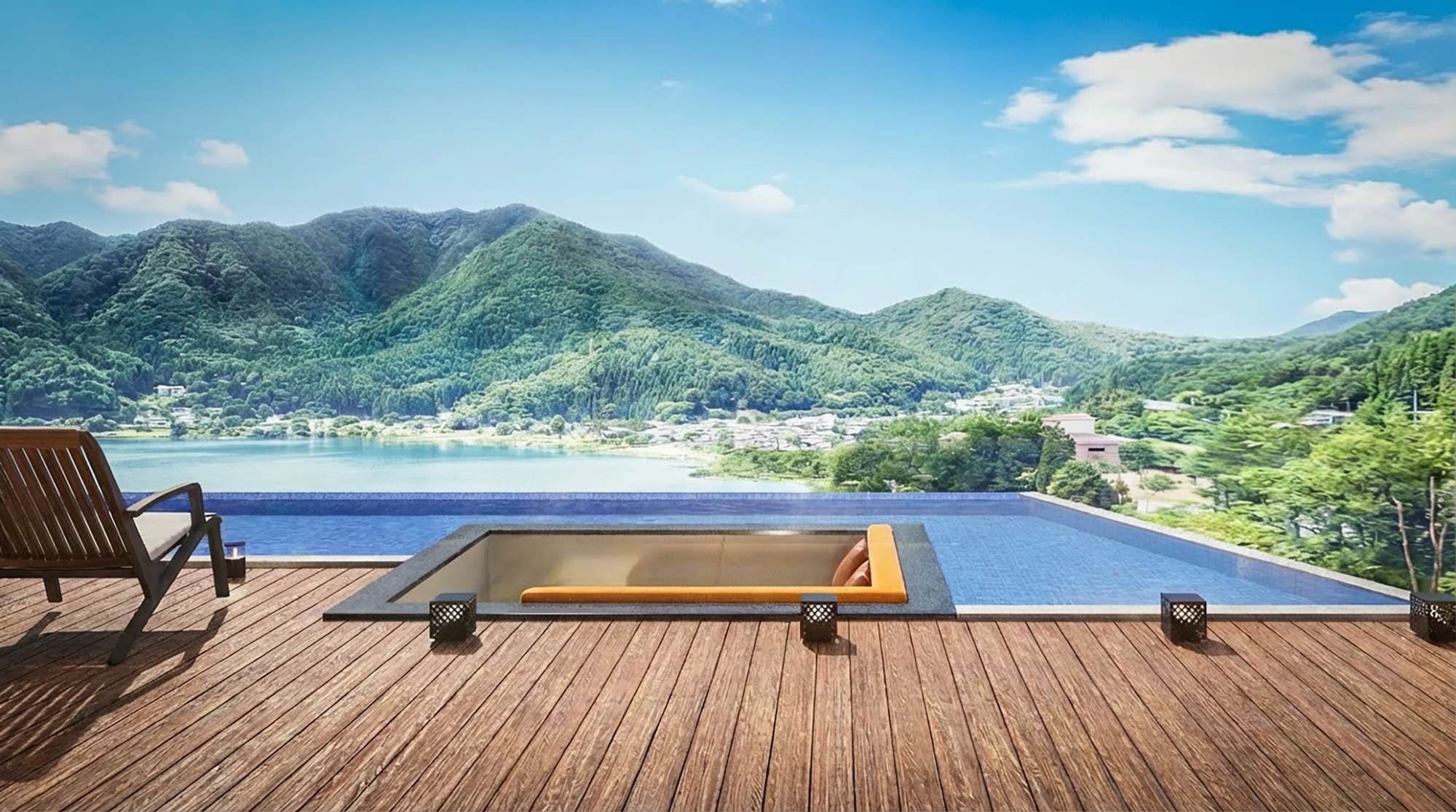 スタンダードヴィラからの眺望