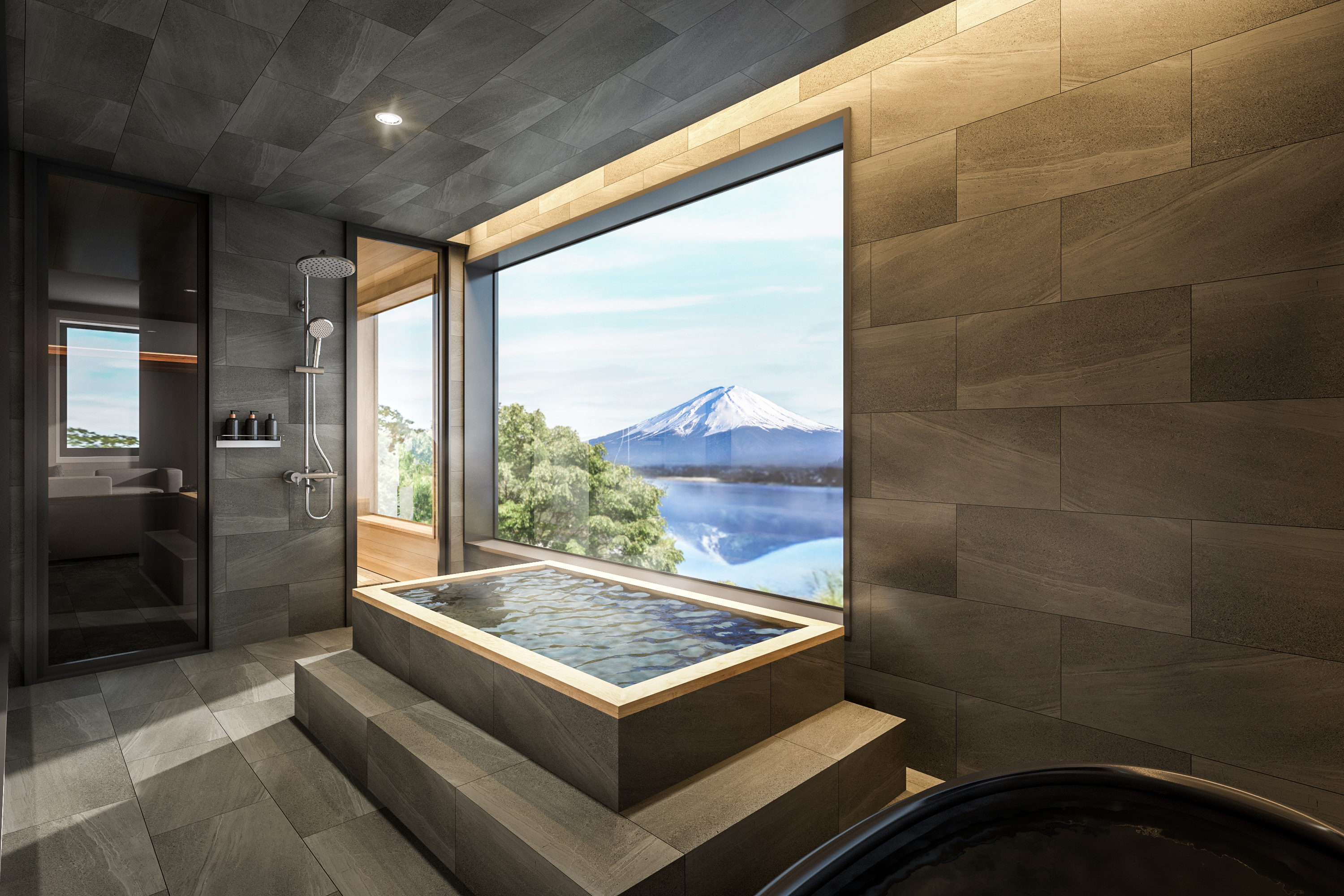 ラグジュアリースイート バスルーム・サウナ