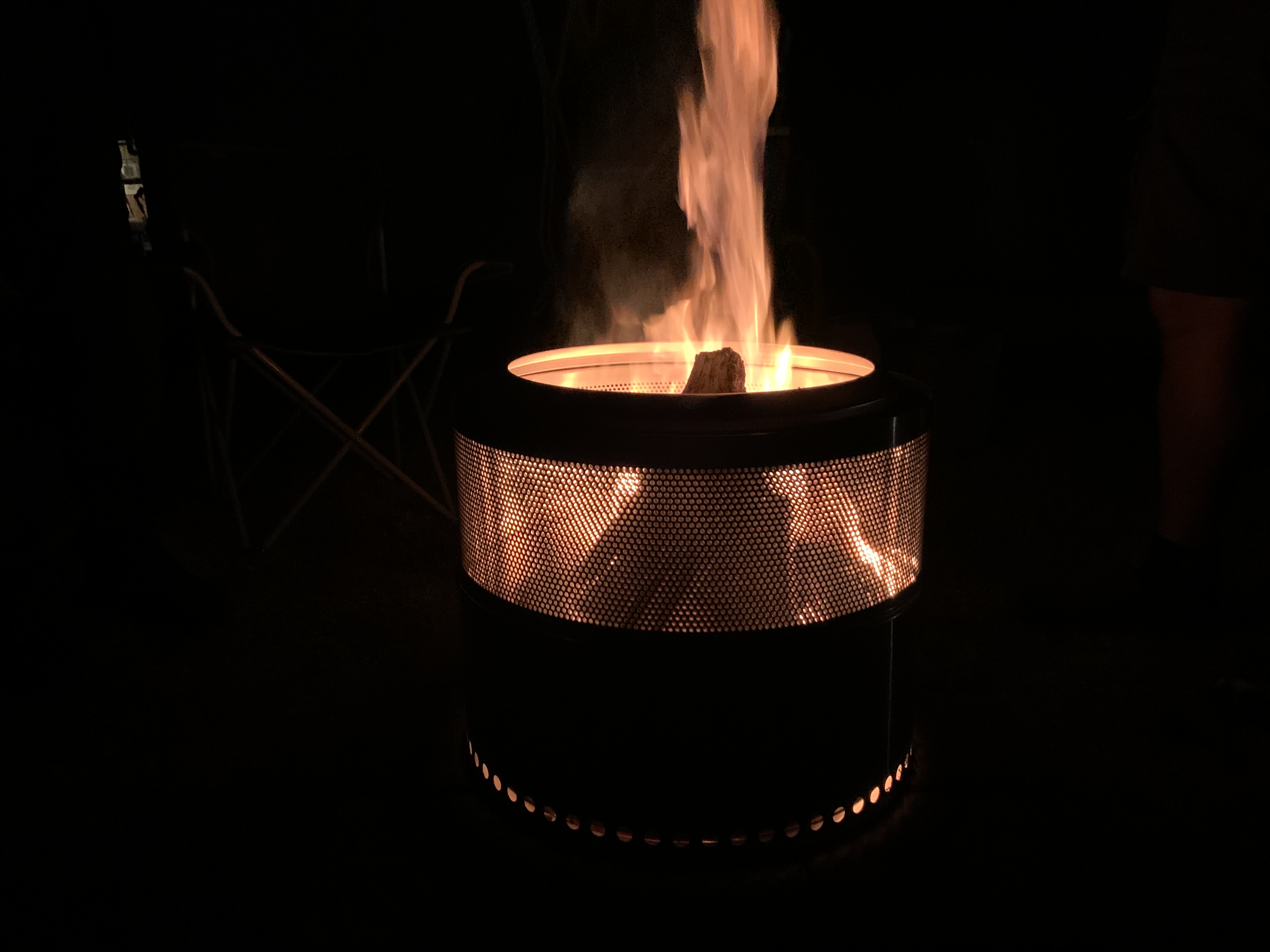 焚火の季節になりました