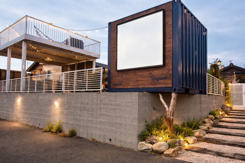 コンテナサウナ外観