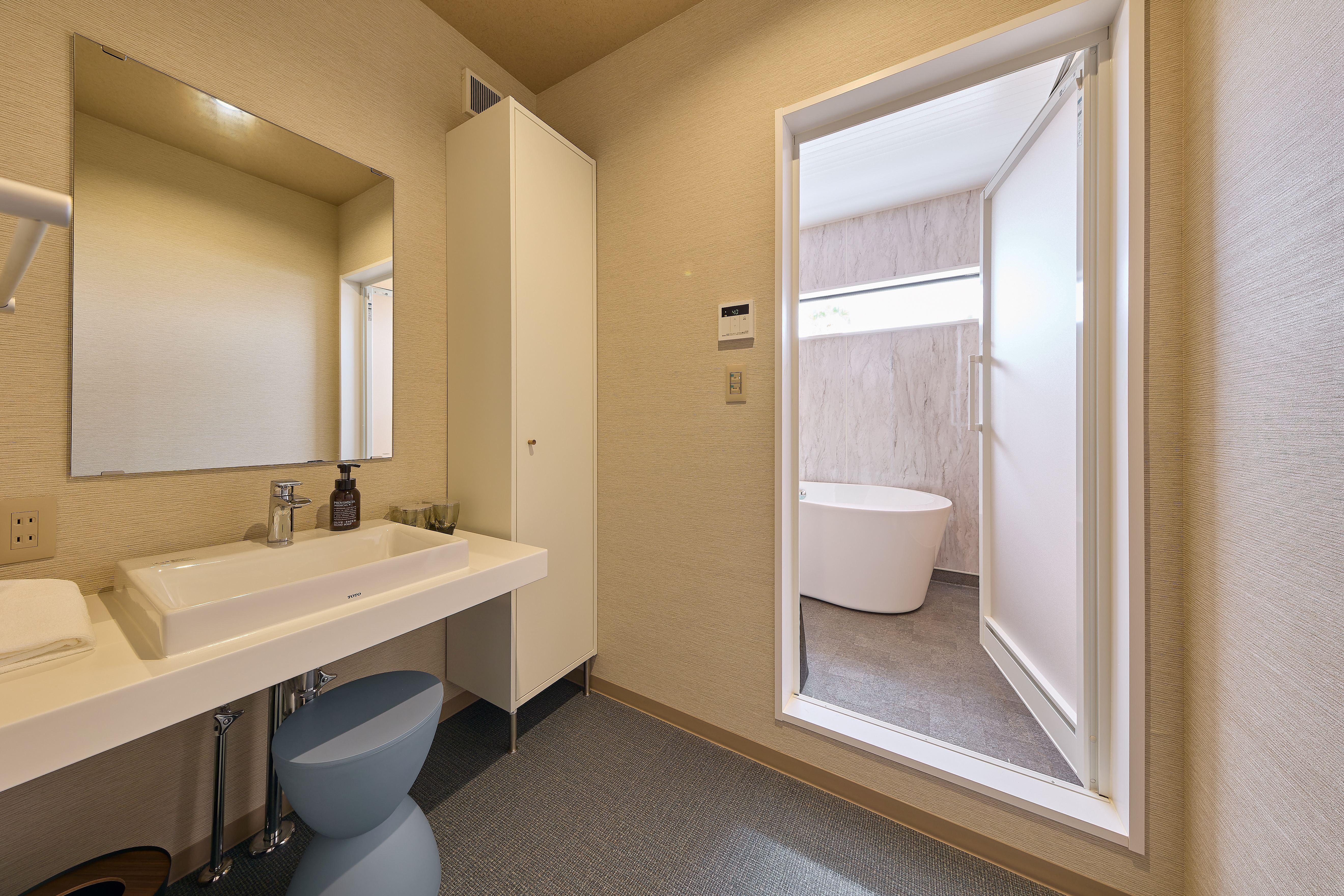 オーシャンジャグジー脱衣所