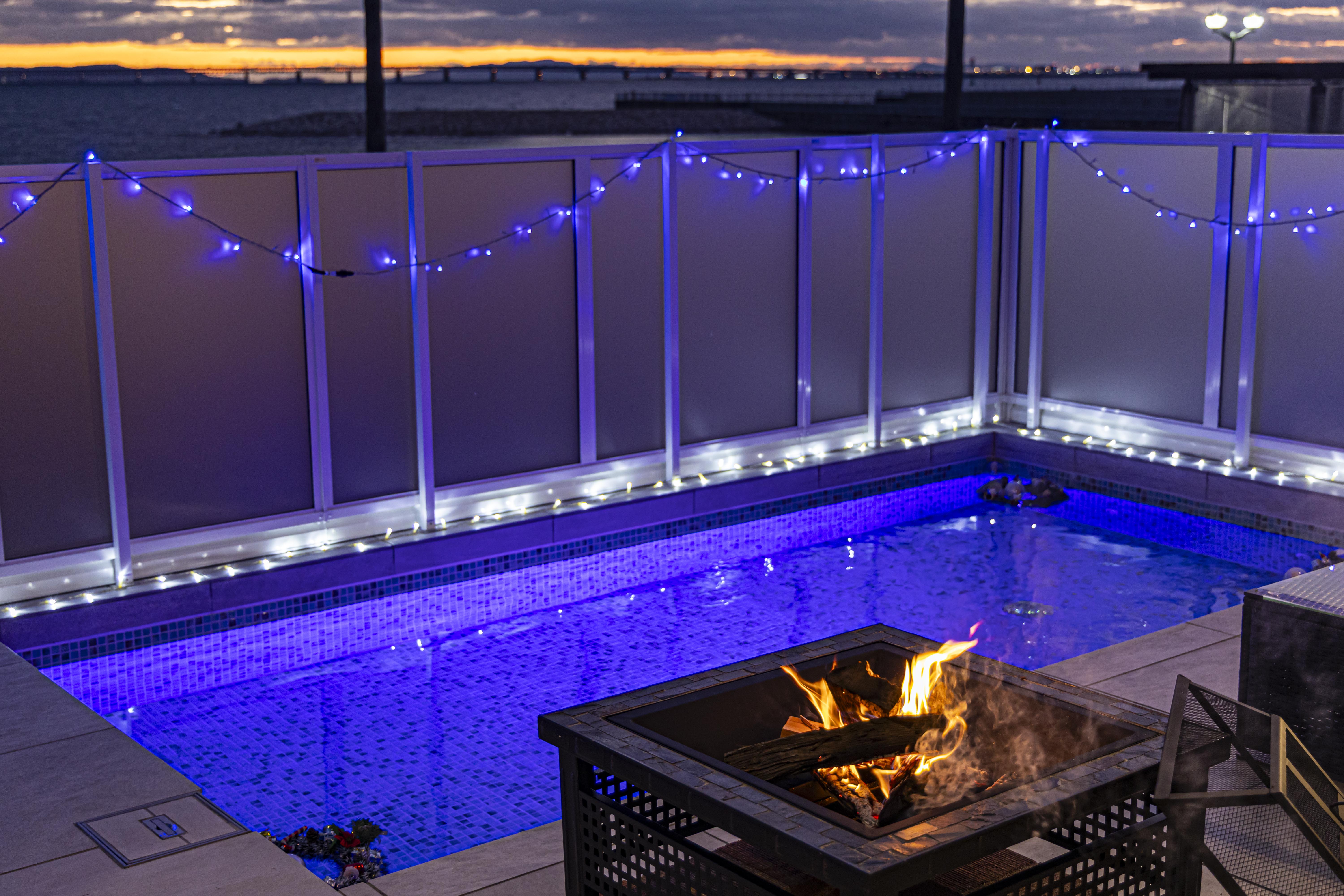 オーシャンフロント（焚火）