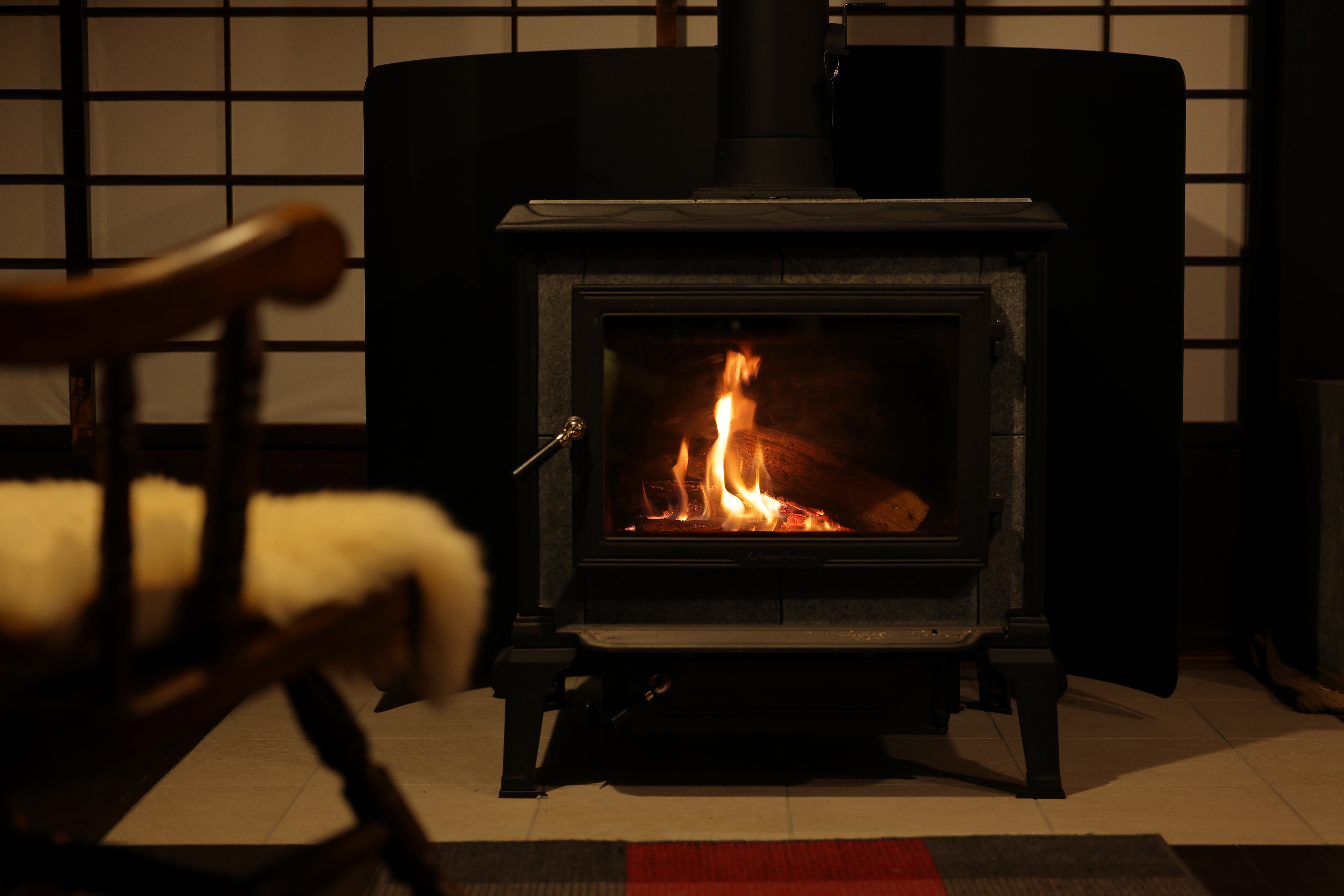 薪ストーブ