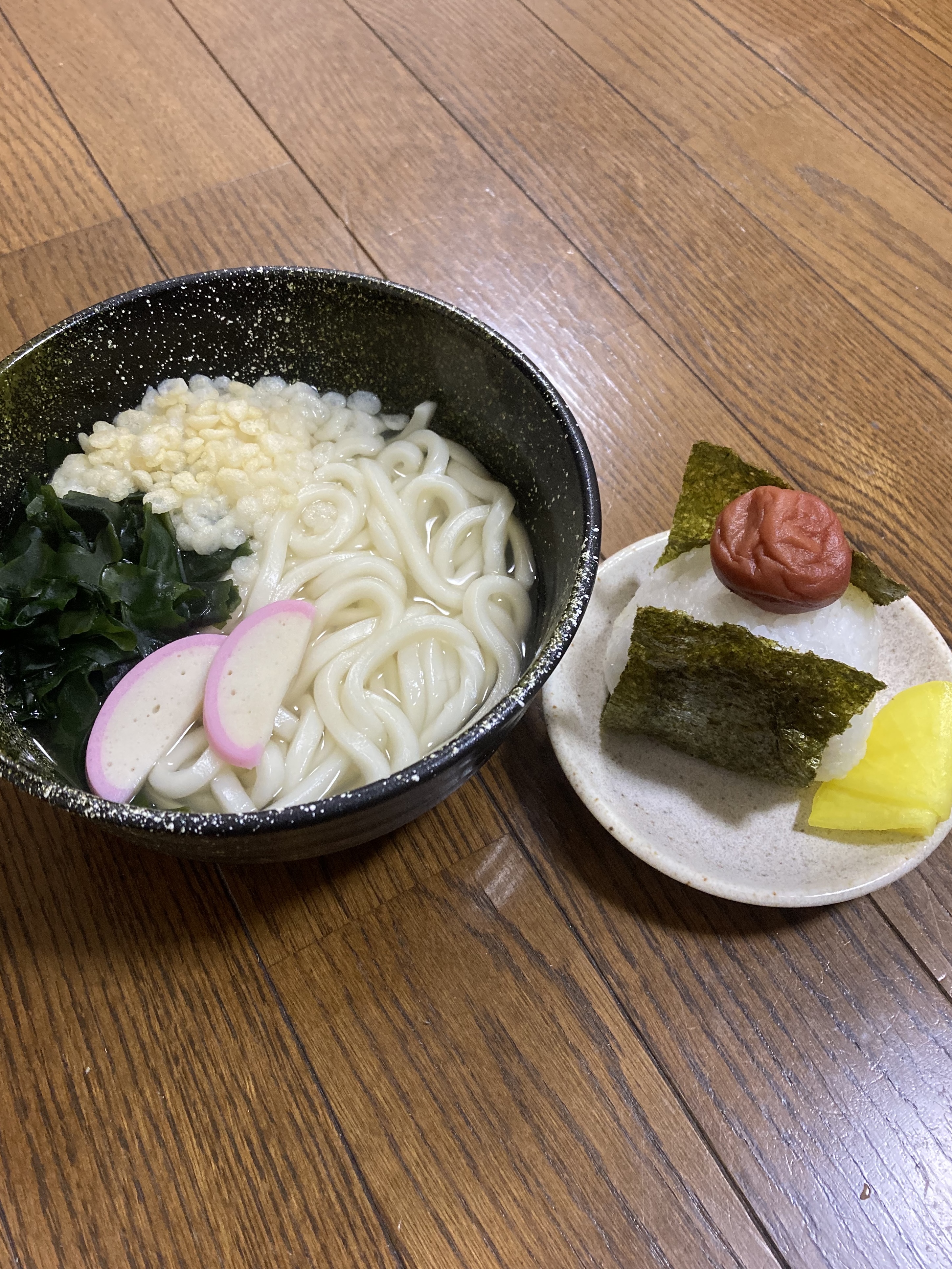 おにぎり&うどんセット